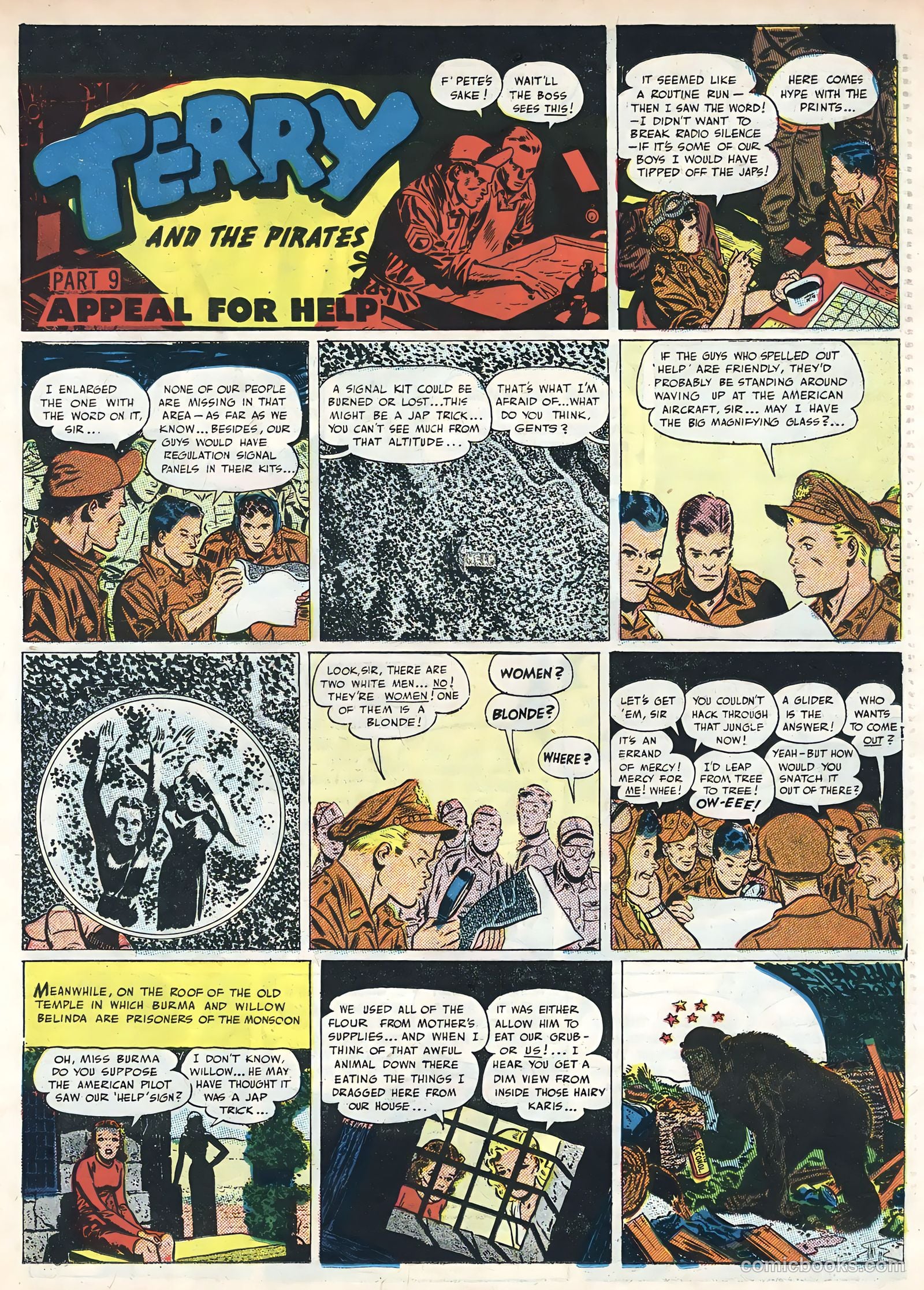 Terry and the Pirates #14 — page 33 of 52