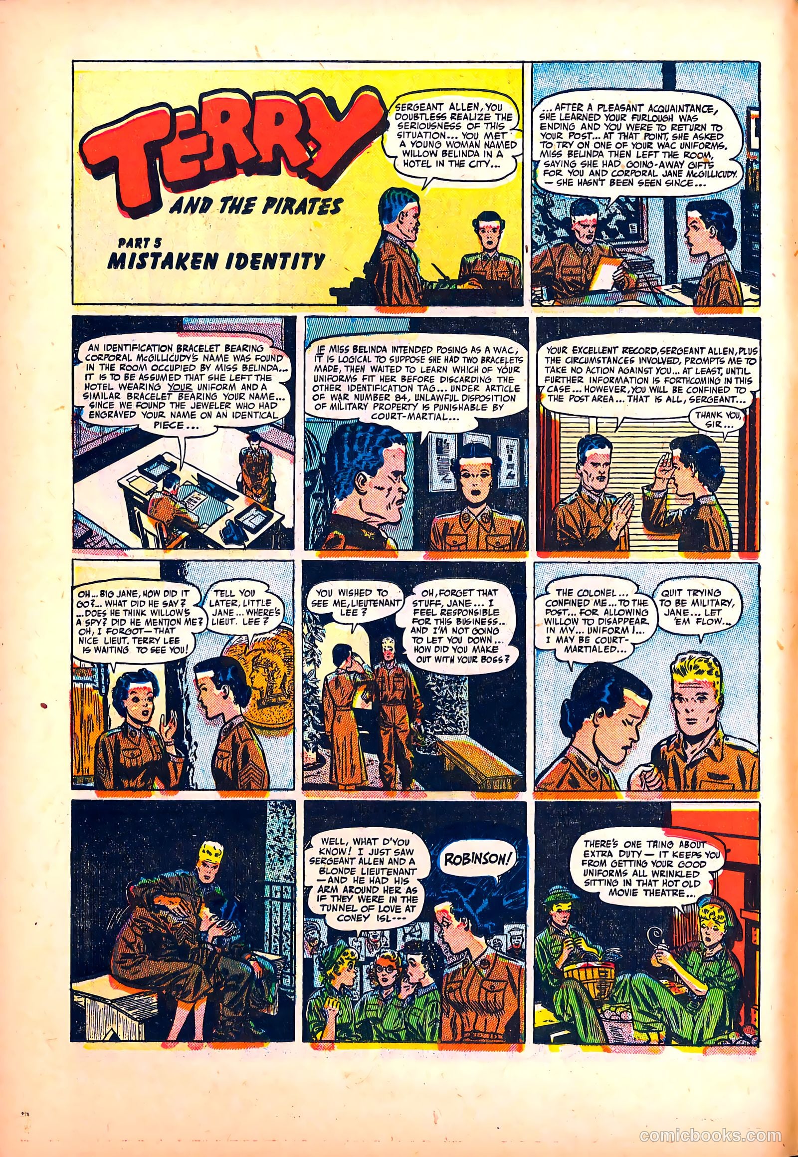 Terry and the Pirates #16 — page 16 of 52