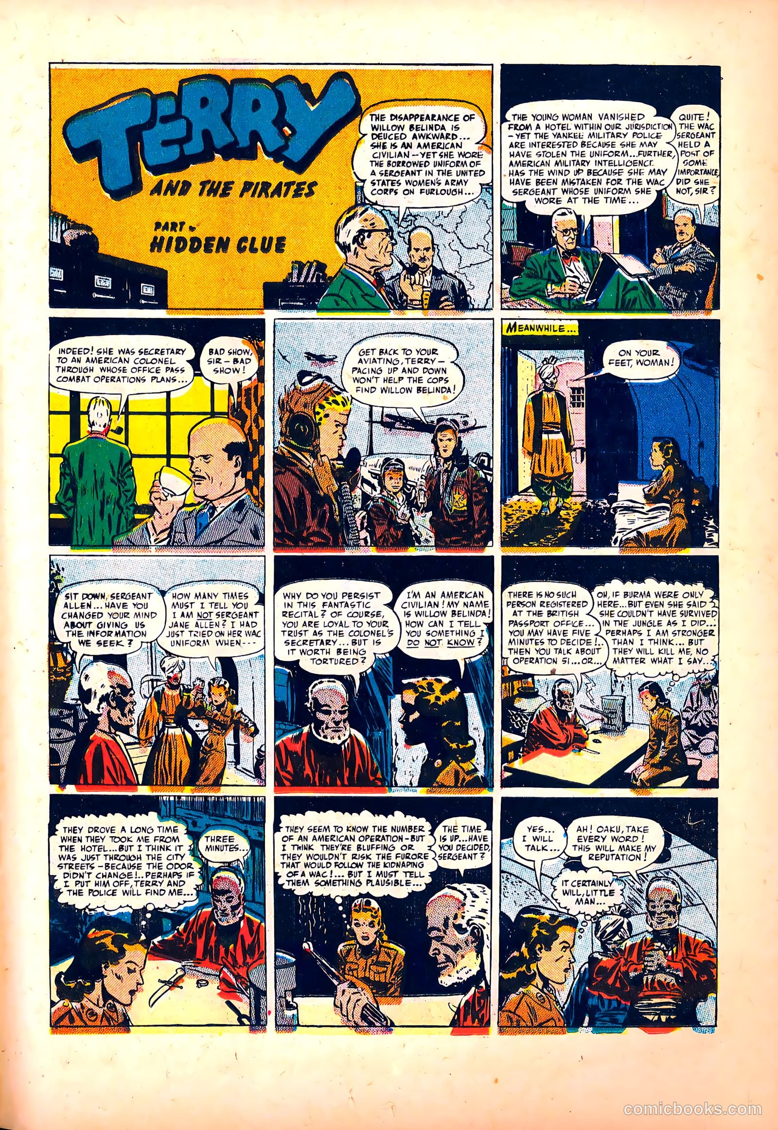 Terry and the Pirates #16 — page 19 of 52