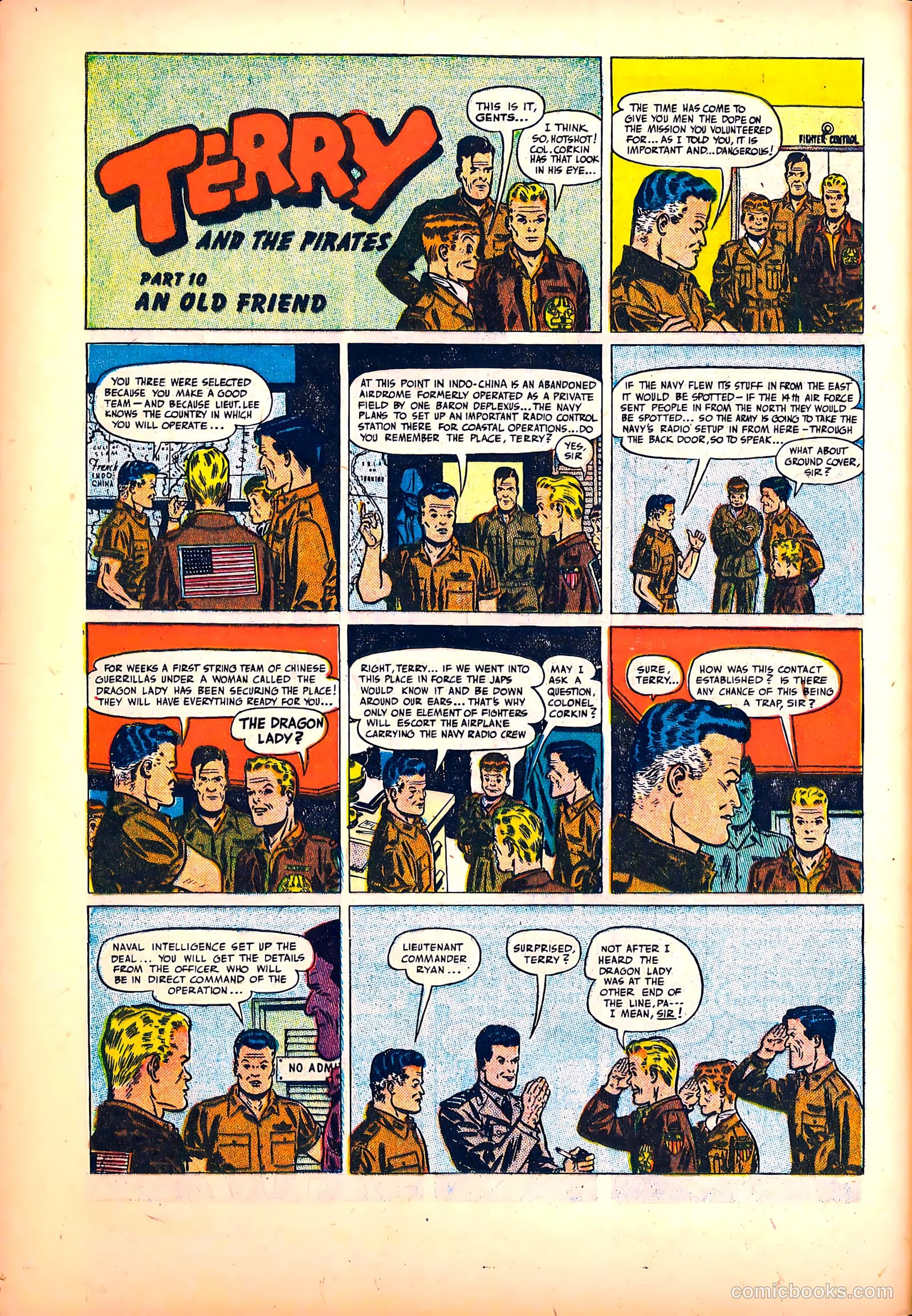 Terry and the Pirates #16 — page 36 of 52