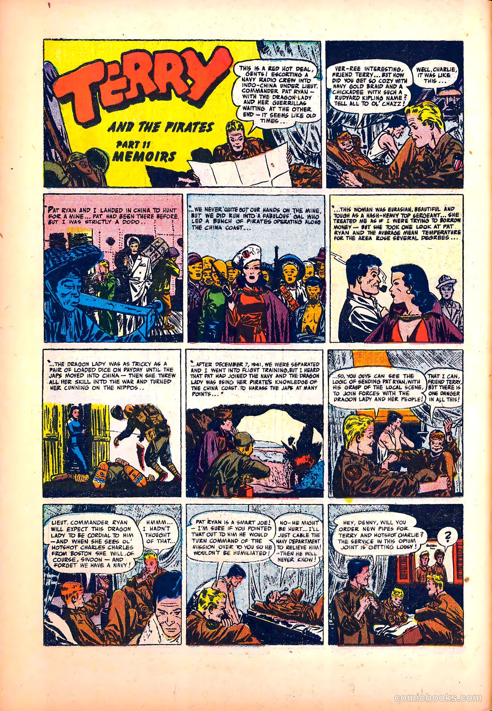 Terry and the Pirates #16 — page 38 of 52