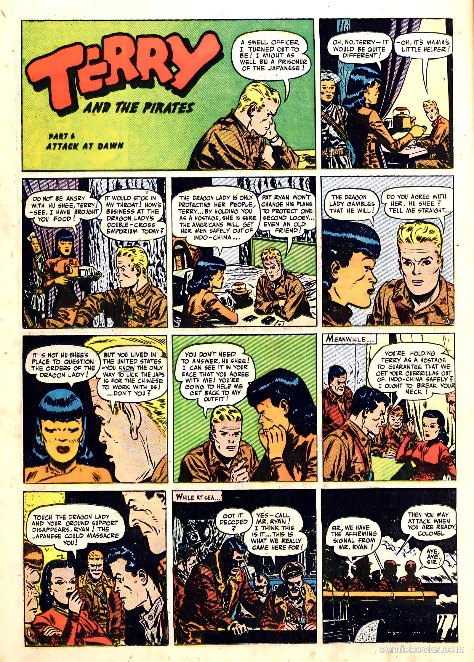 Terry and the Pirates #17 — page 22 of 36