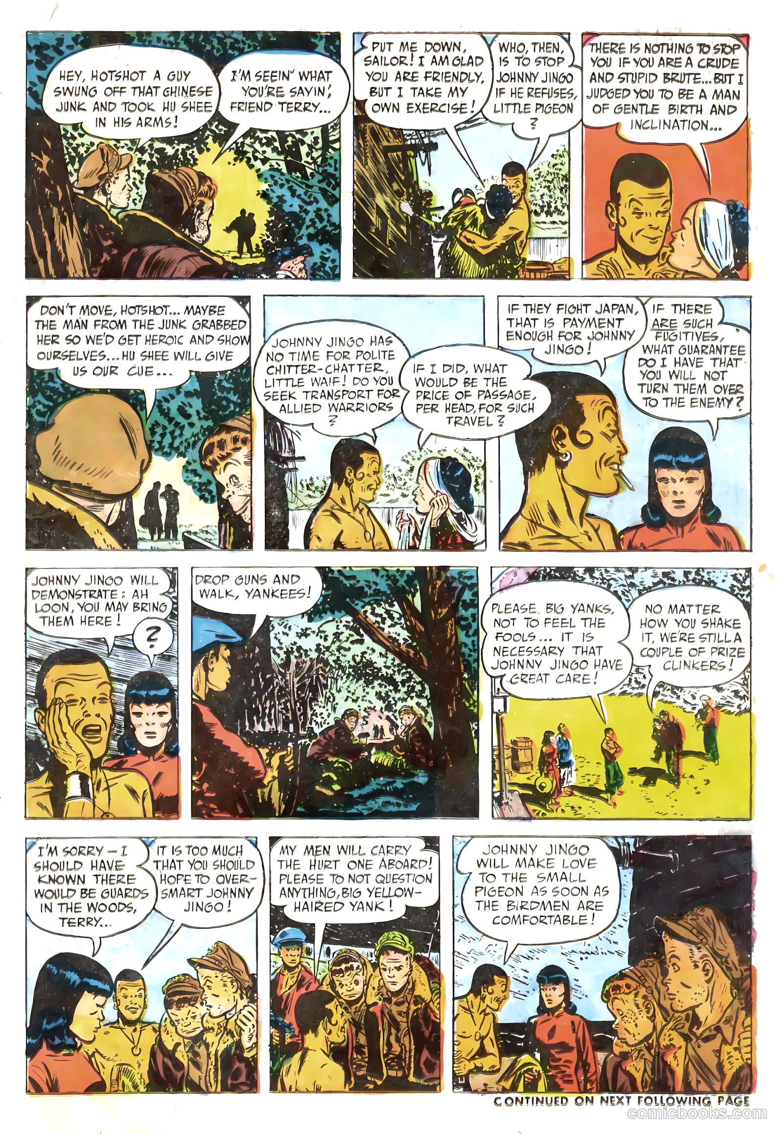 Terry and the Pirates #18 — page 19 of 36