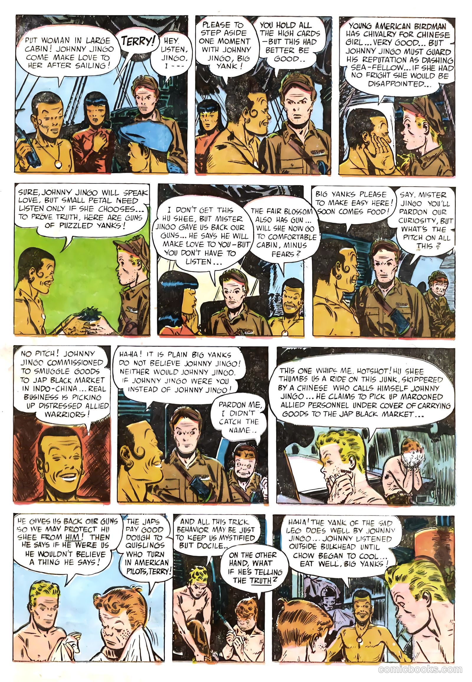 Terry and the Pirates #18 — page 21 of 36
