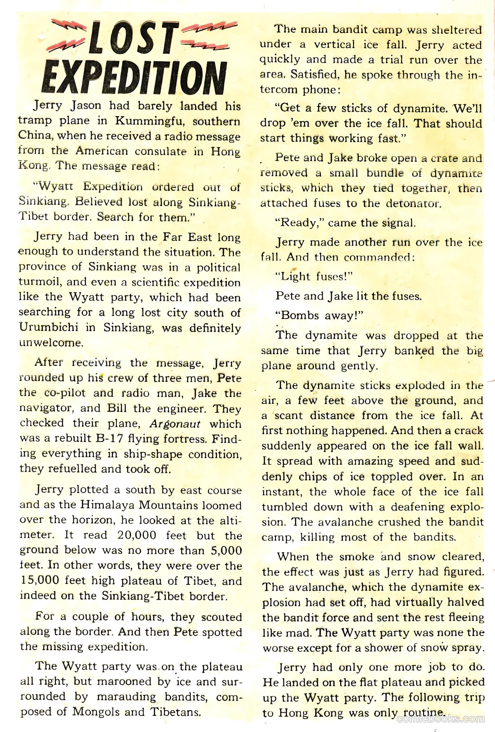 Terry and the Pirates #18 — page 32 of 36
