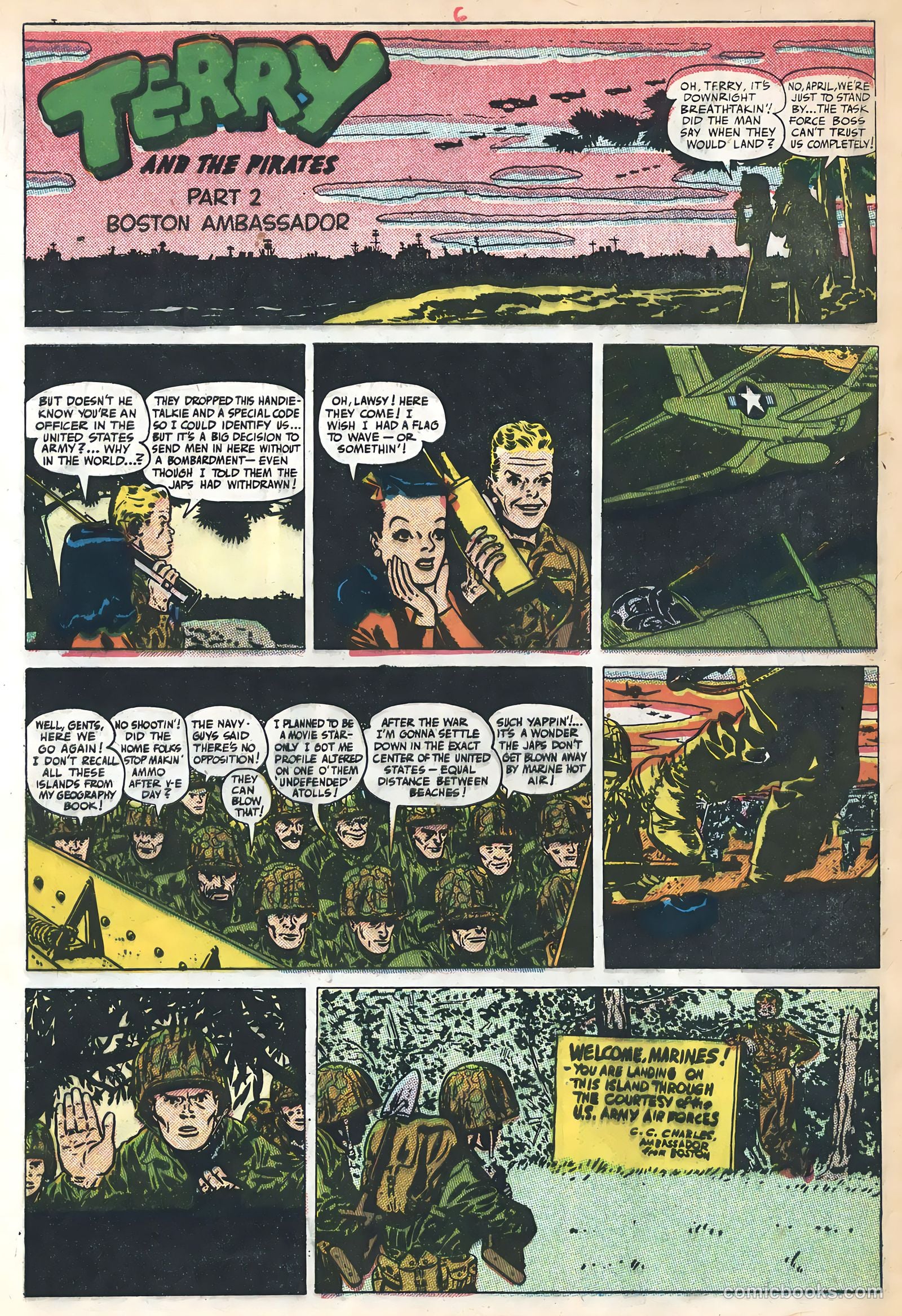 Terry and the Pirates #20 — page 8 of 36