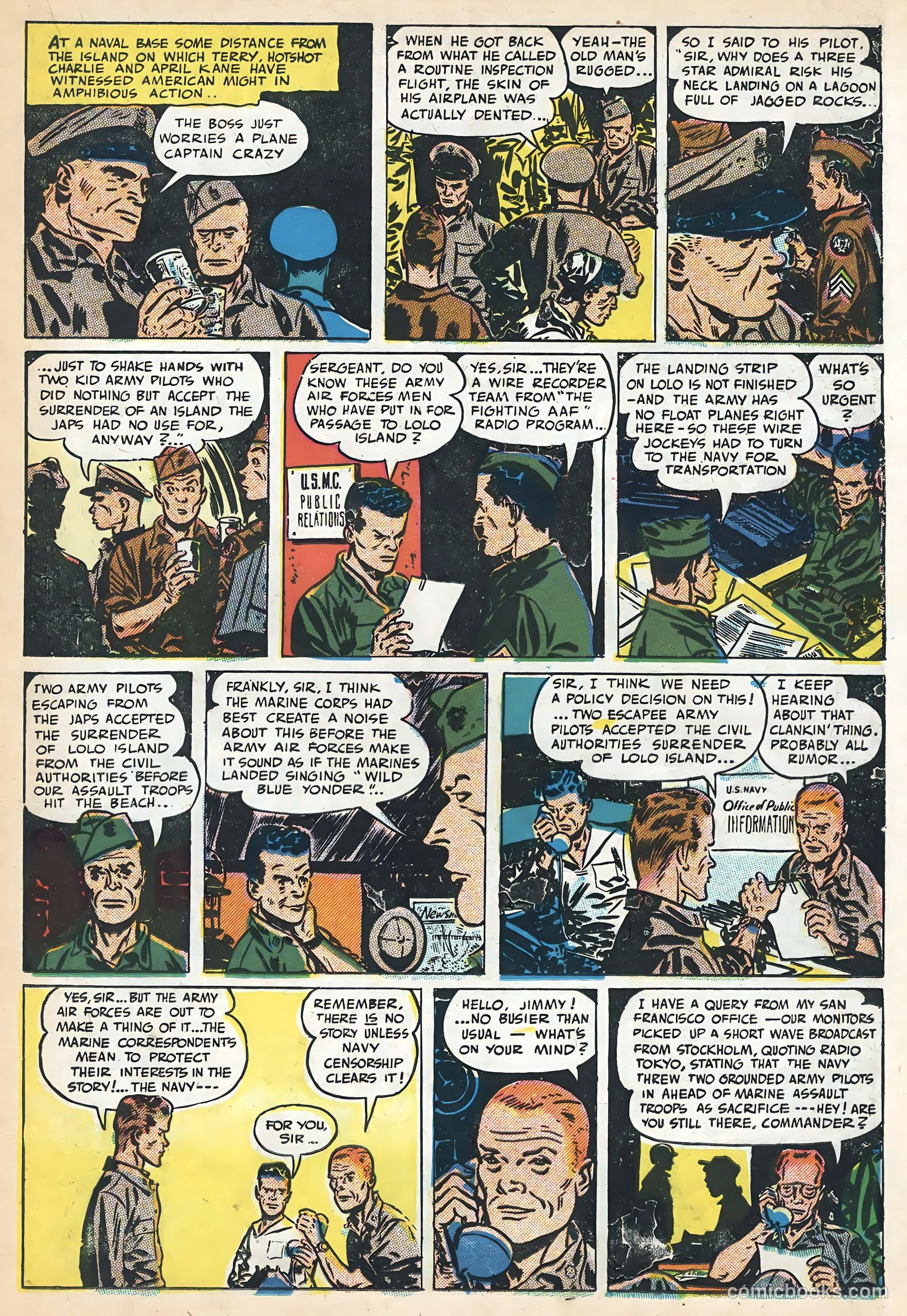 Terry and the Pirates #20 — page 15 of 36