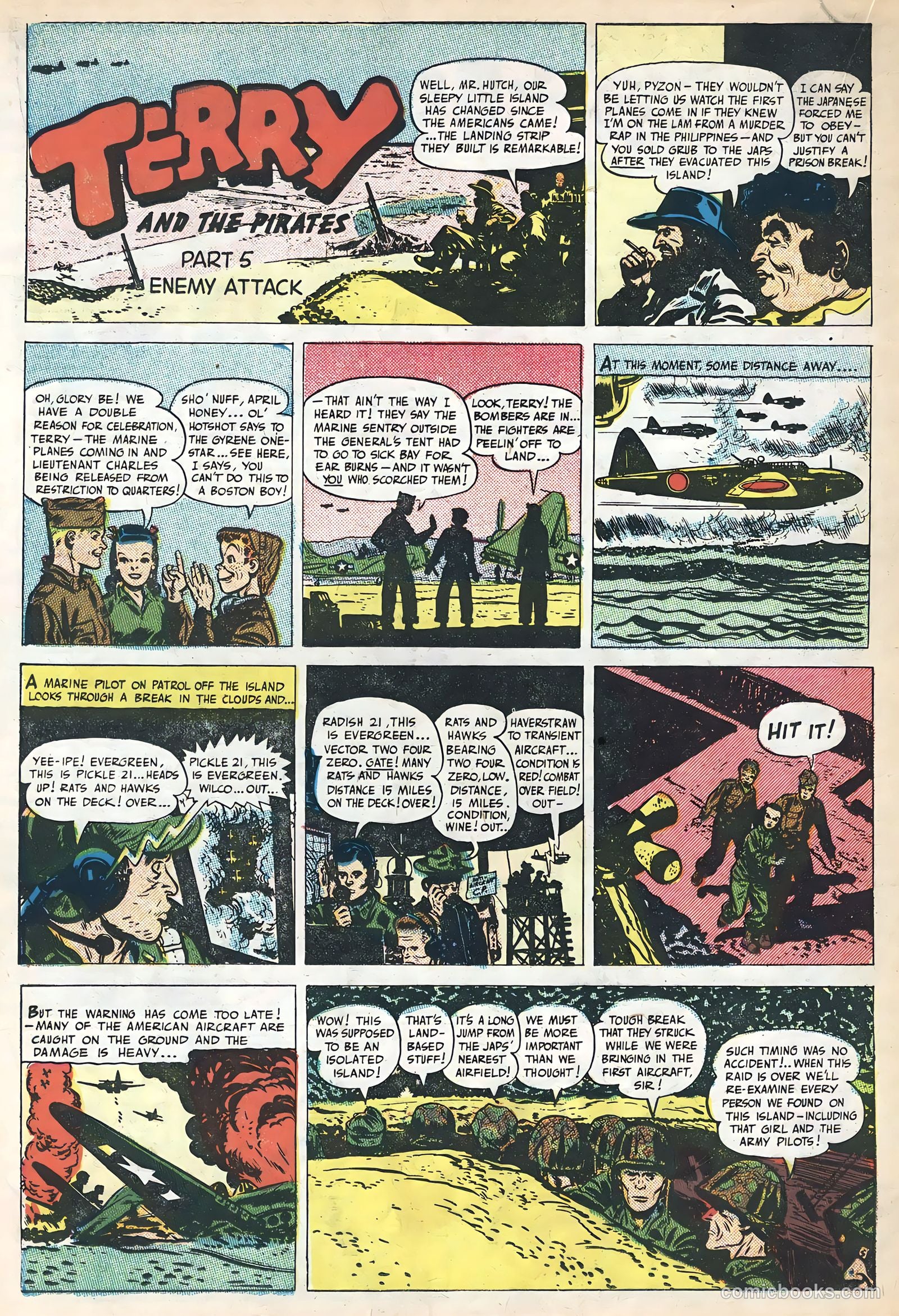 Terry and the Pirates #20 — page 18 of 36