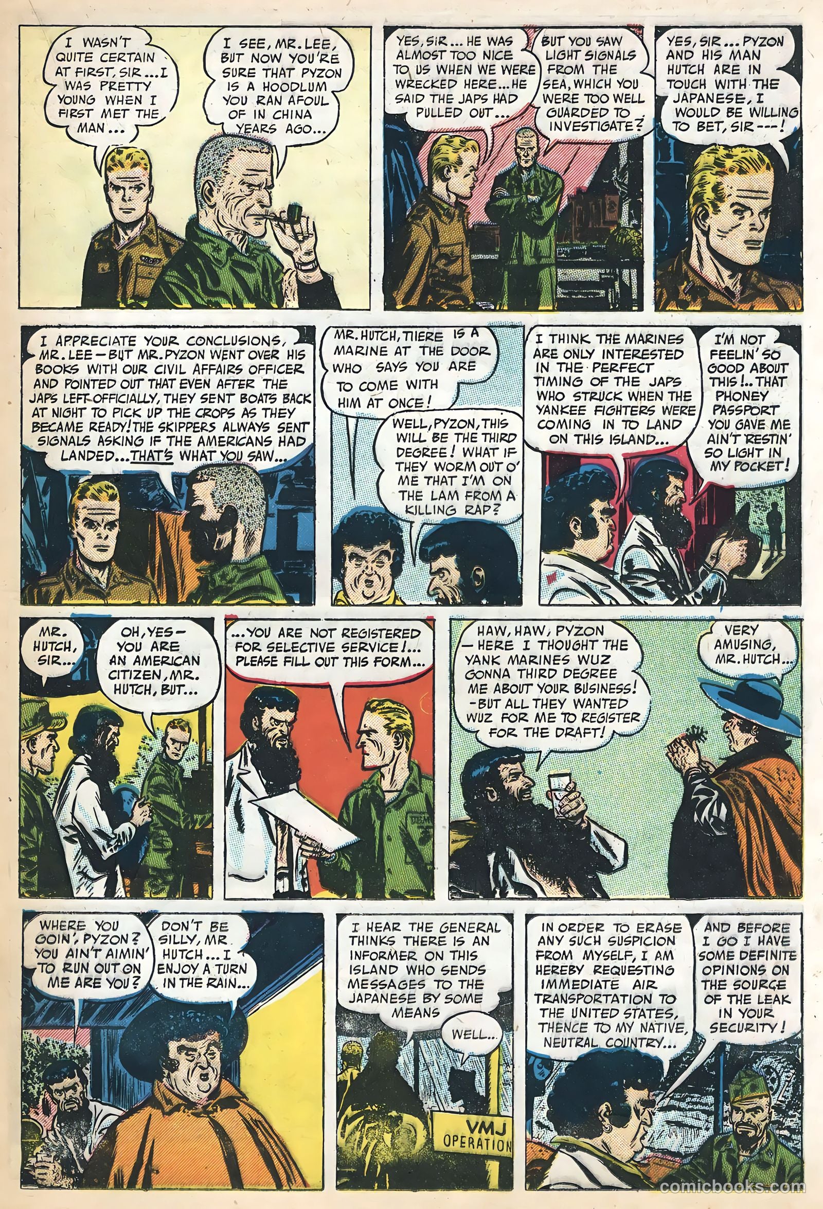 Terry and the Pirates #20 — page 21 of 36