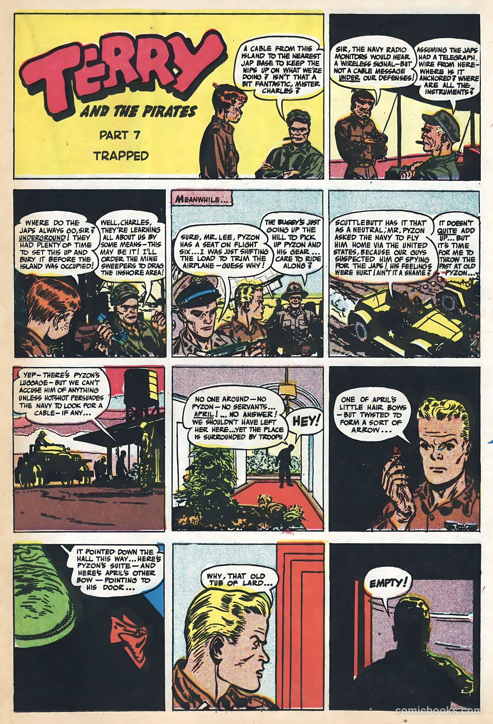 Terry and the Pirates #20 — page 25 of 36