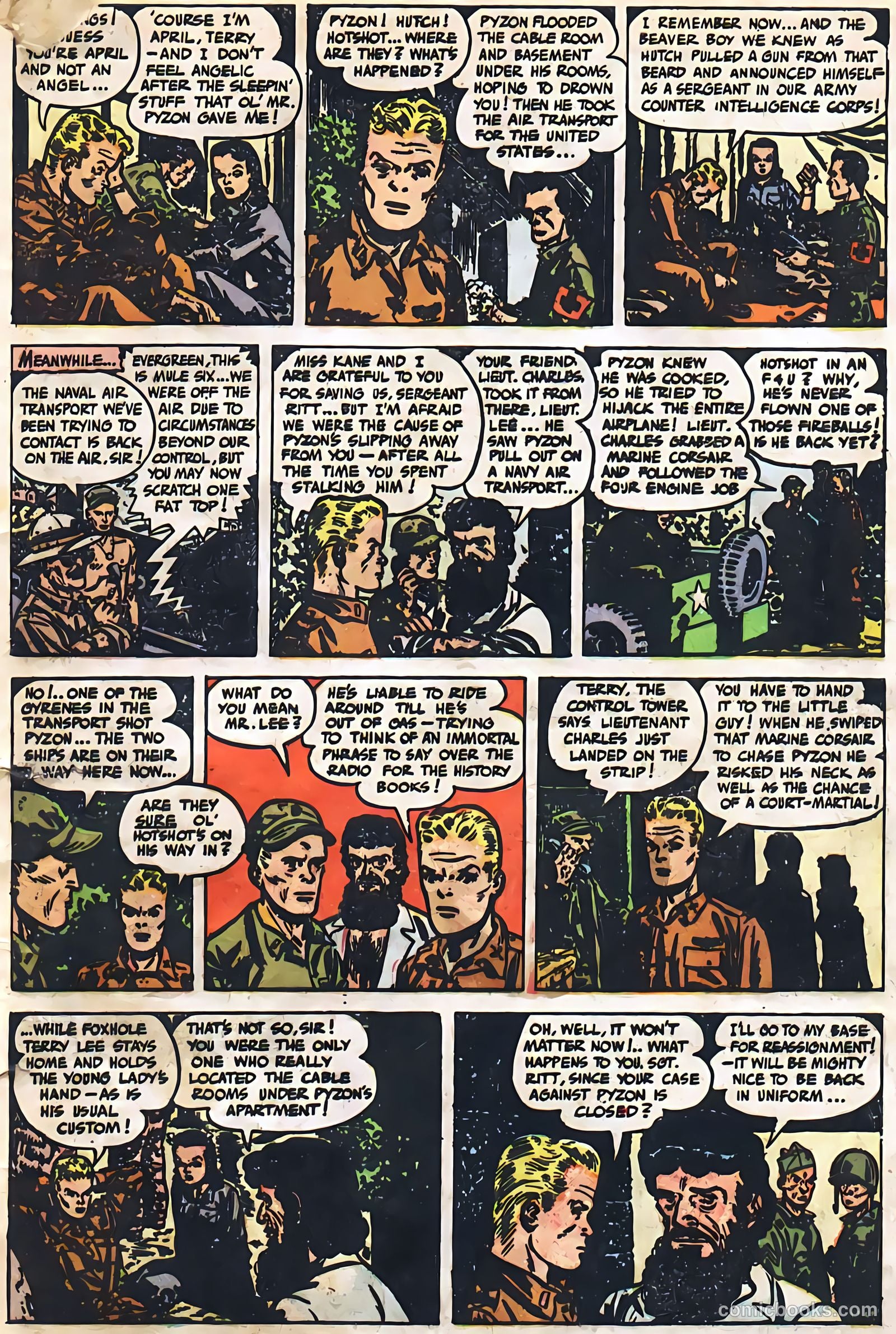 Terry and the Pirates #21 — page 8 of 33