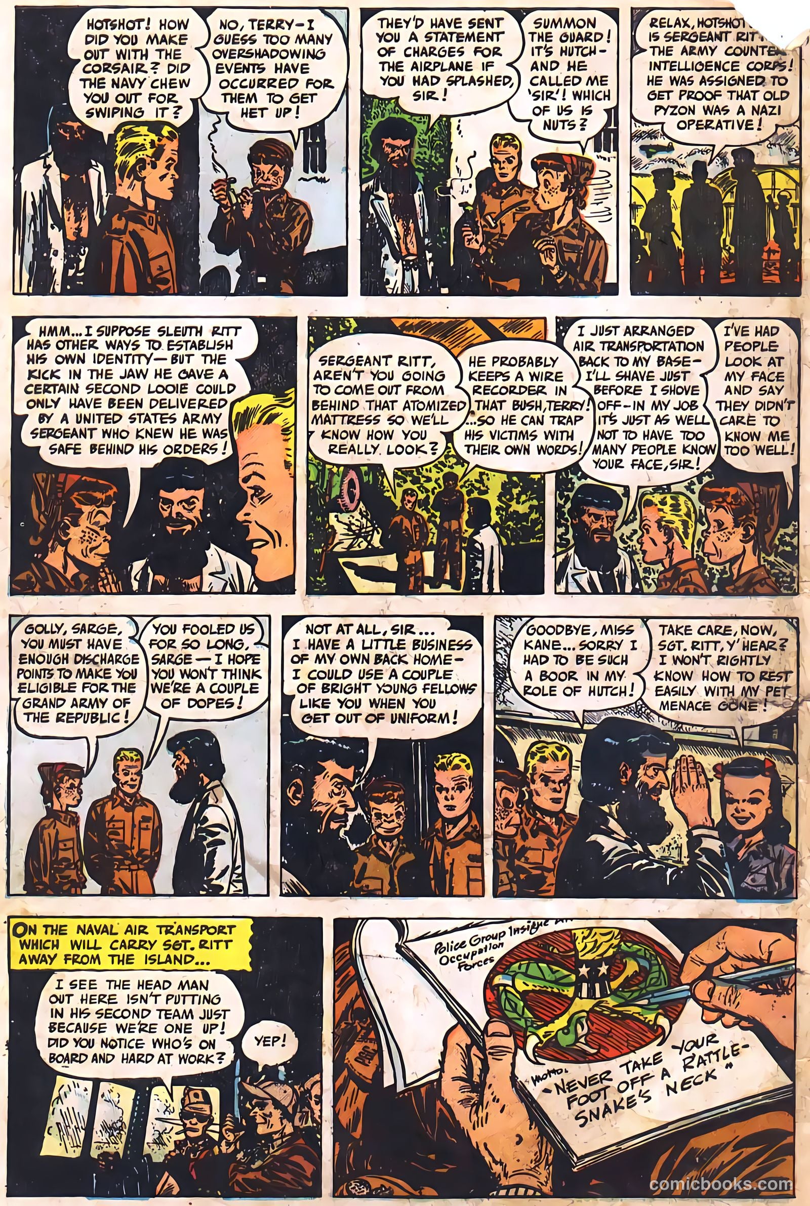 Terry and the Pirates #21 — page 9 of 33