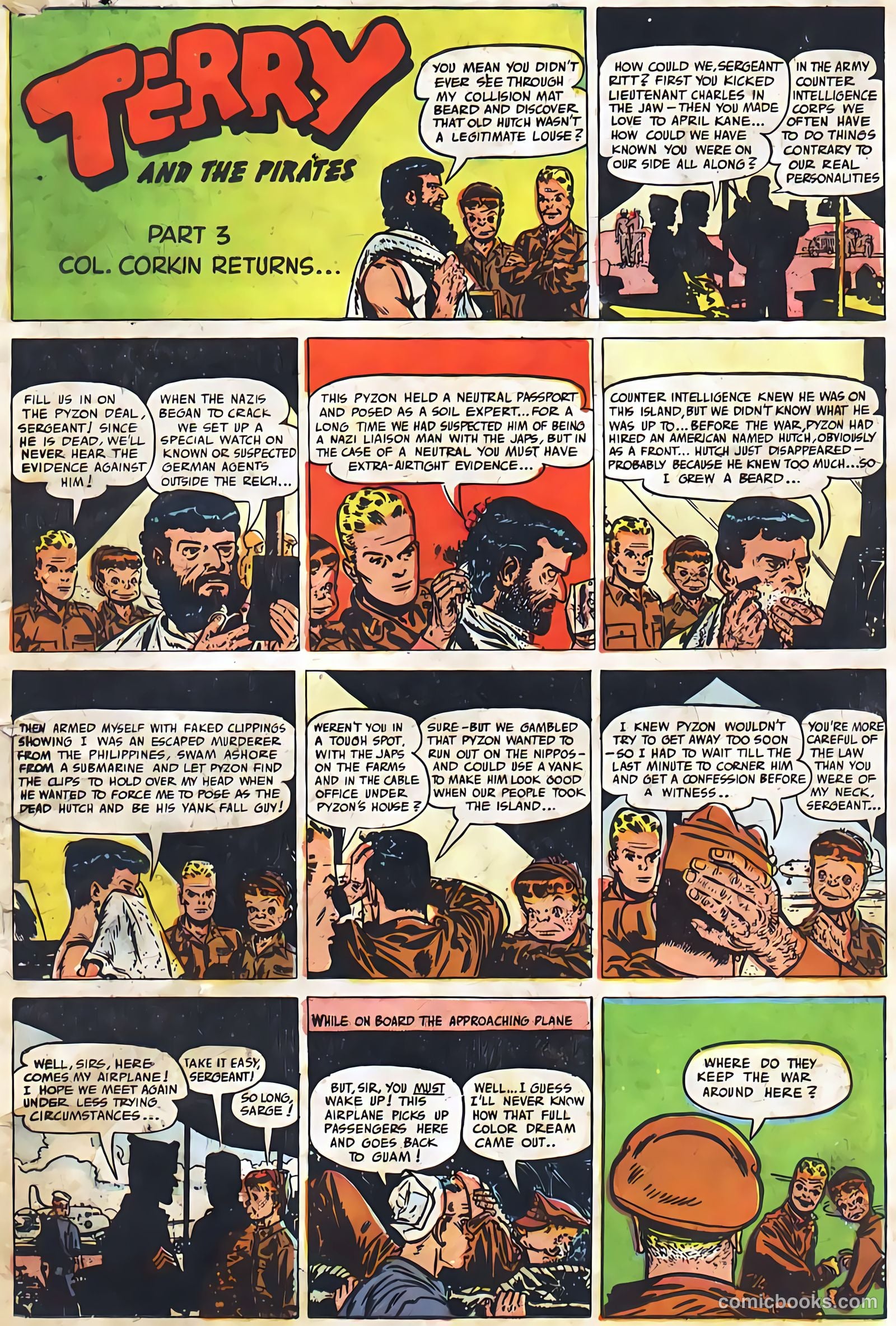 Terry and the Pirates #21 — page 10 of 33