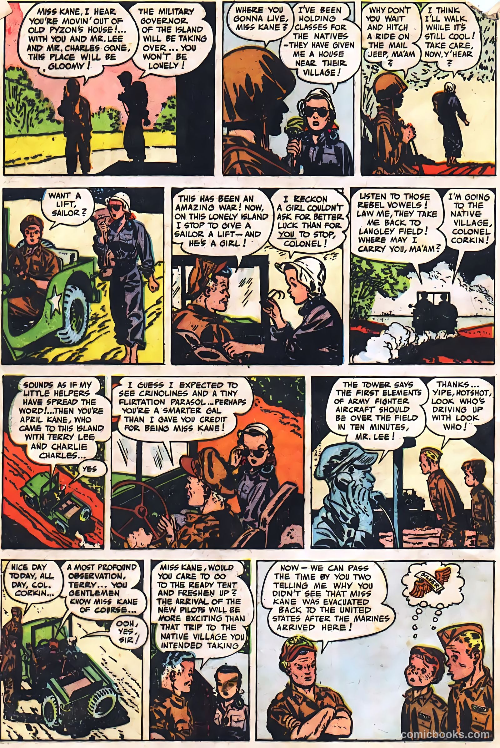 Terry and the Pirates #21 — page 15 of 33