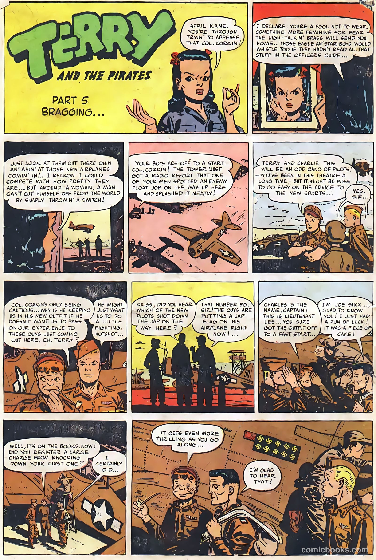 Terry and the Pirates #21 — page 17 of 33
