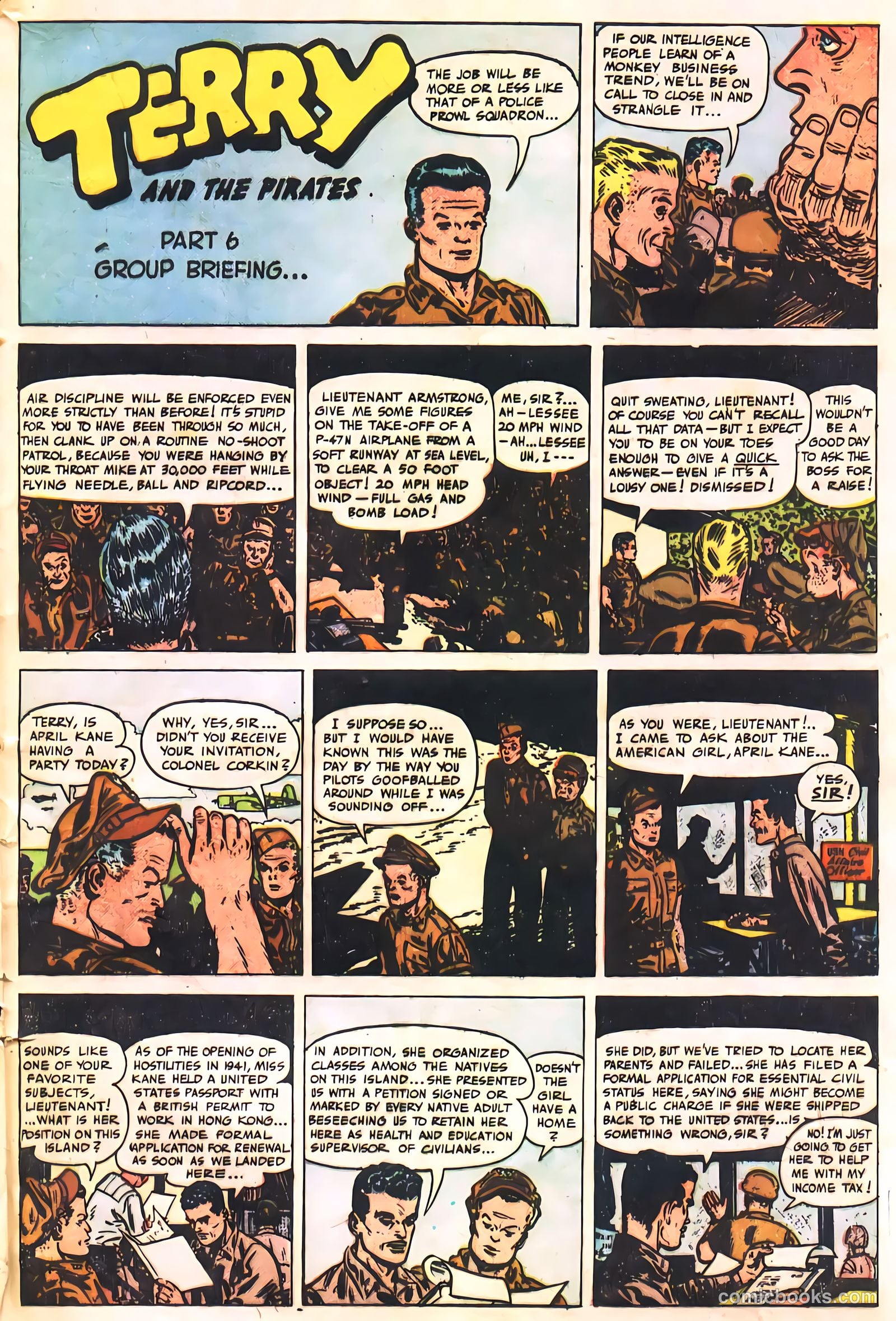 Terry and the Pirates #21 — page 20 of 33
