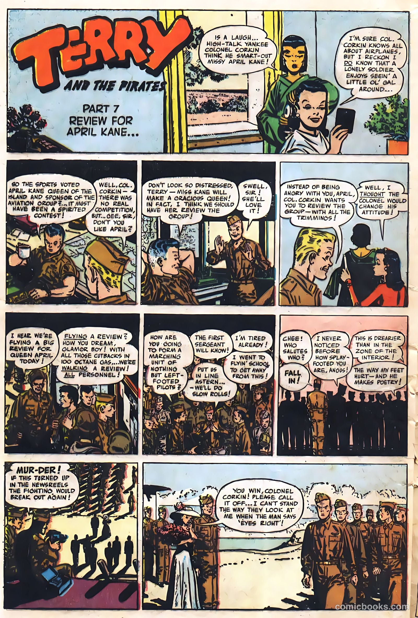 Terry and the Pirates #21 — page 23 of 33