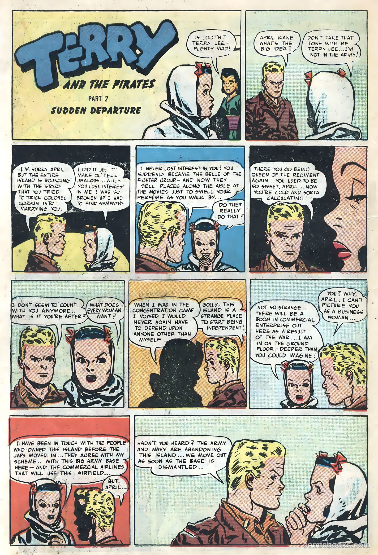 Terry and the Pirates #22 — page 10 of 36
