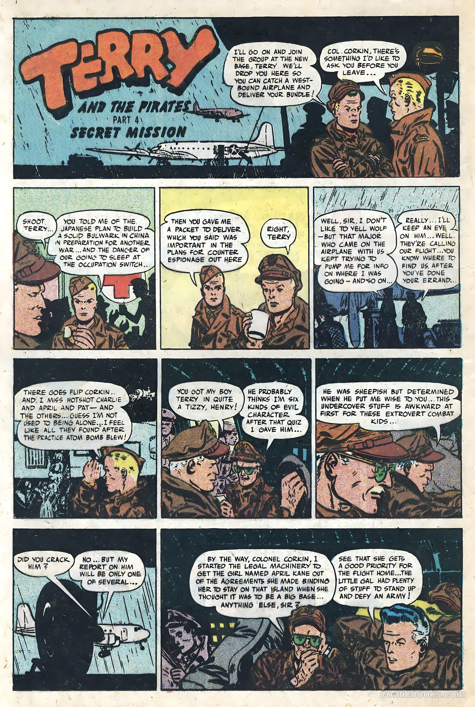 Terry and the Pirates #22 — page 16 of 36