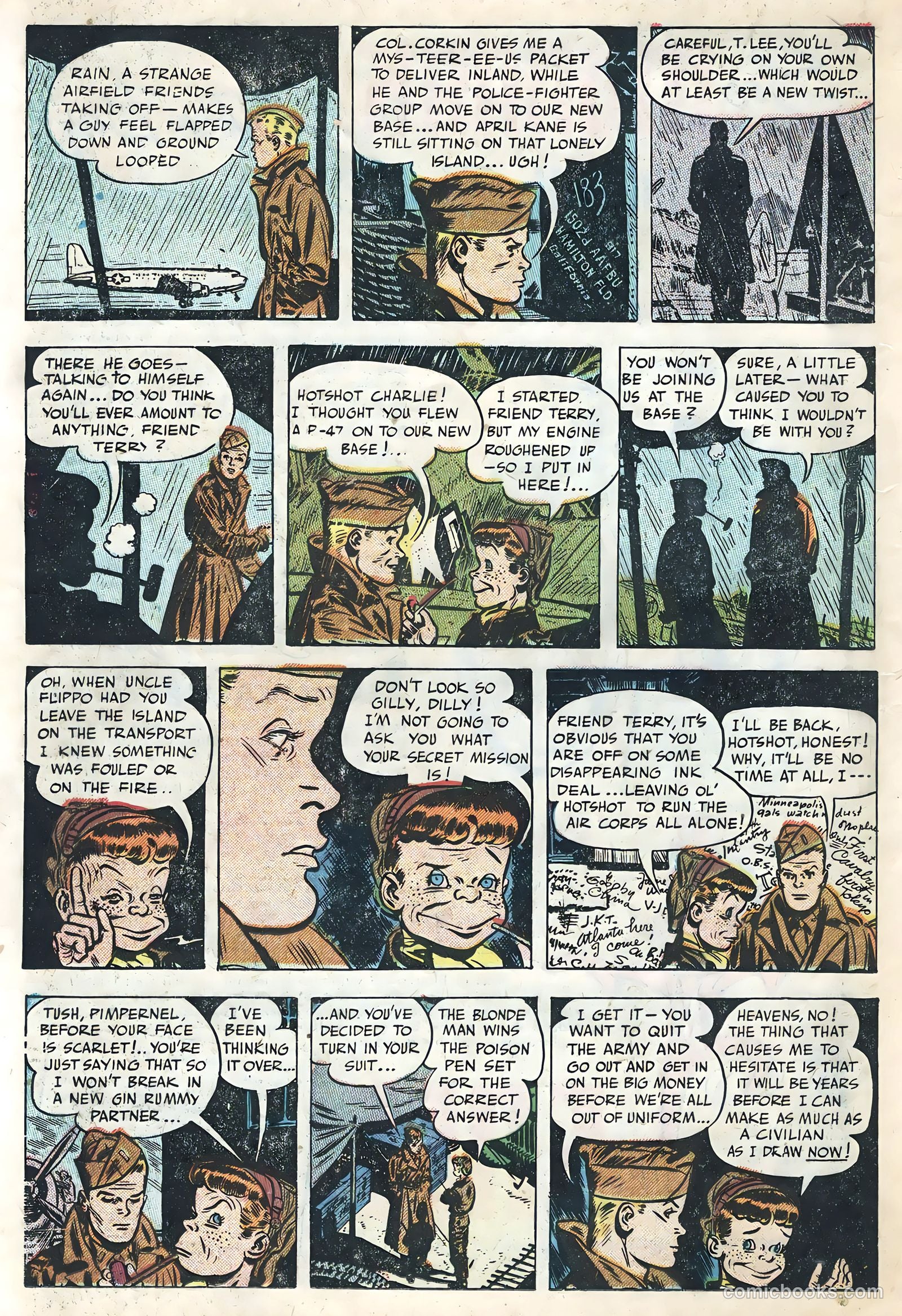 Terry and the Pirates #22 — page 18 of 36