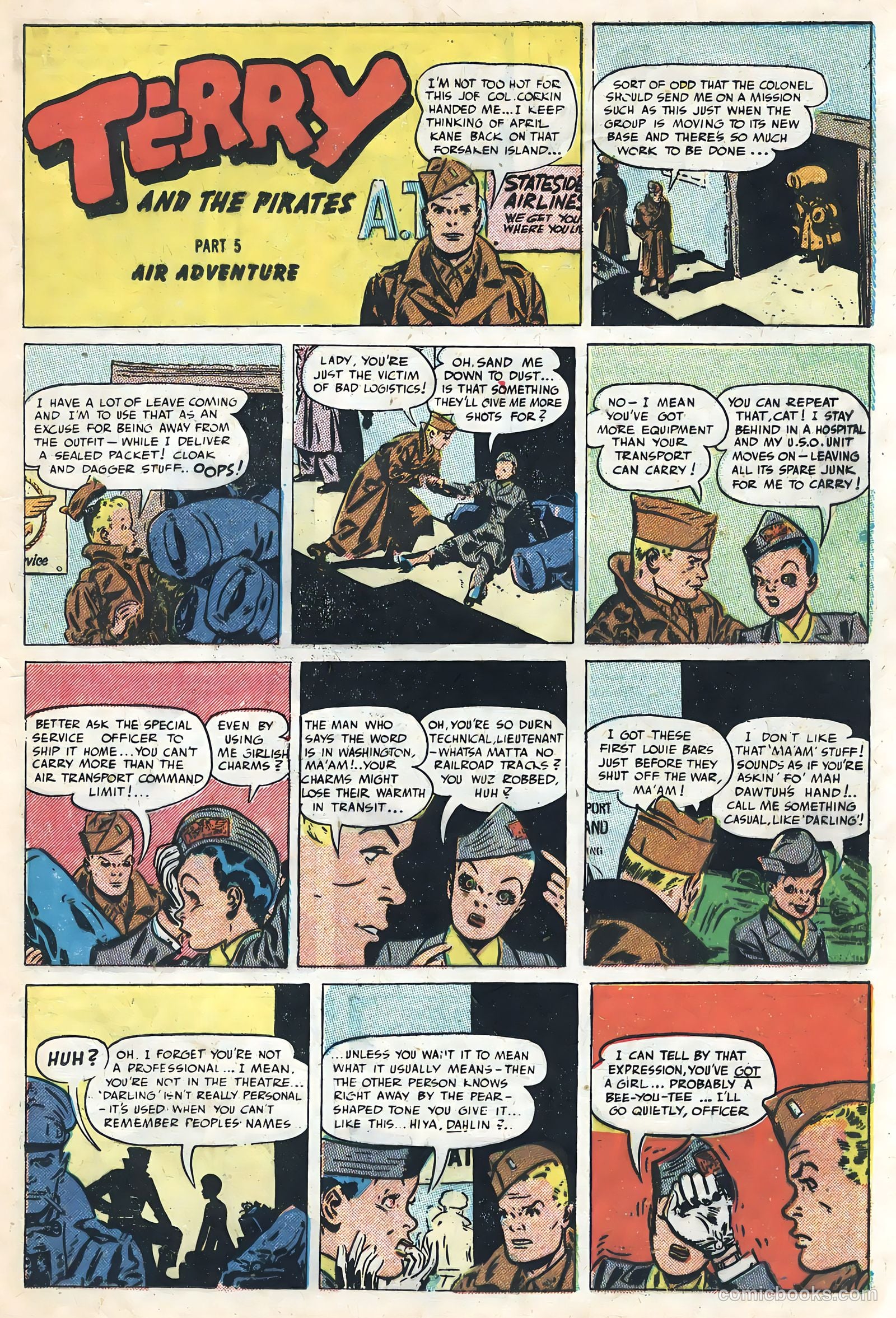 Terry and the Pirates #22 — page 21 of 36