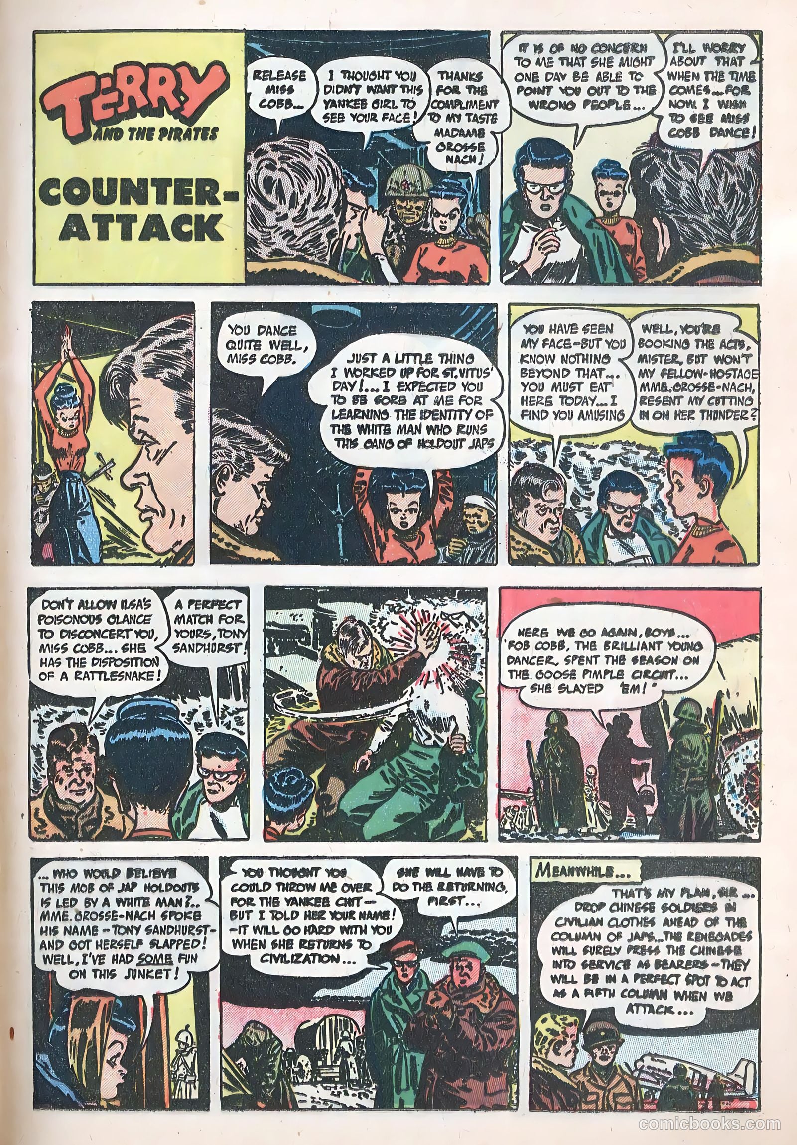 Terry and the Pirates #23 — page 21 of 36