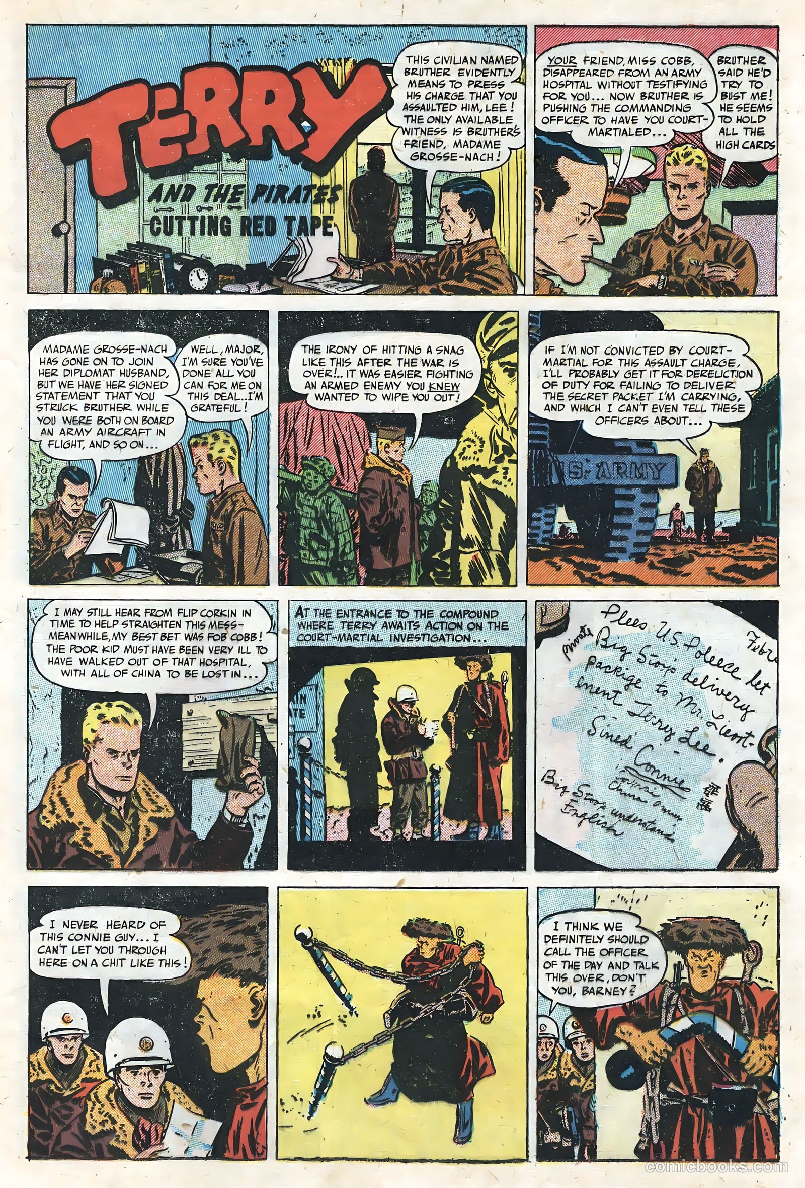 Terry and the Pirates #24 — page 13 of 36