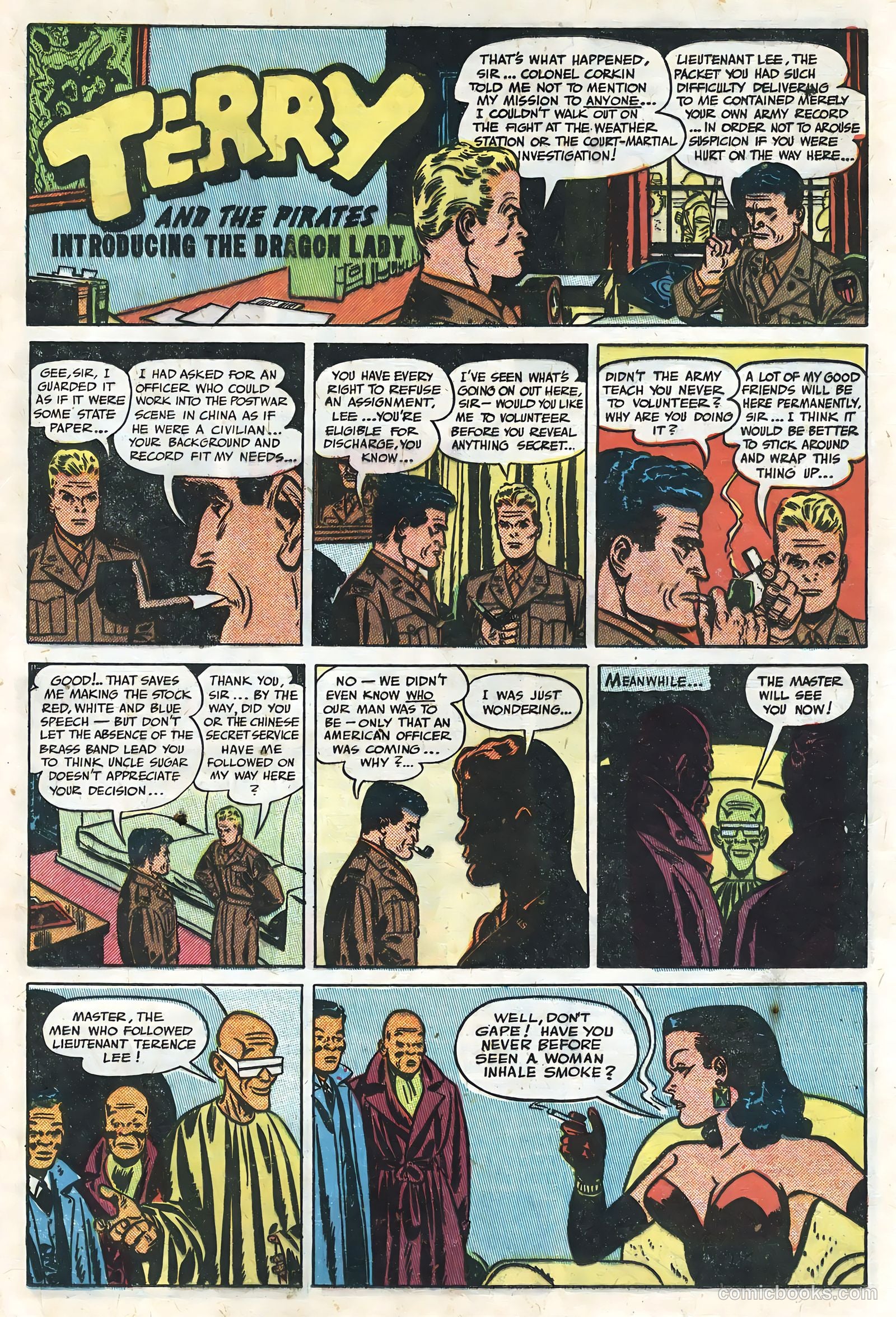 Terry and the Pirates #24 — page 25 of 36