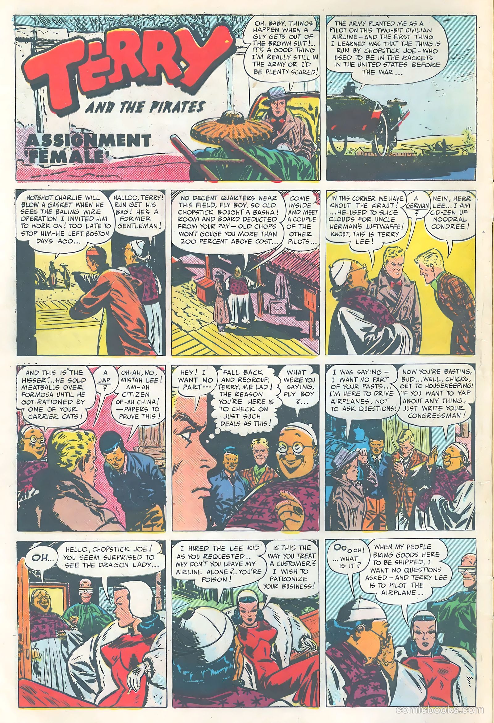 Terry and the Pirates #25 — page 8 of 36