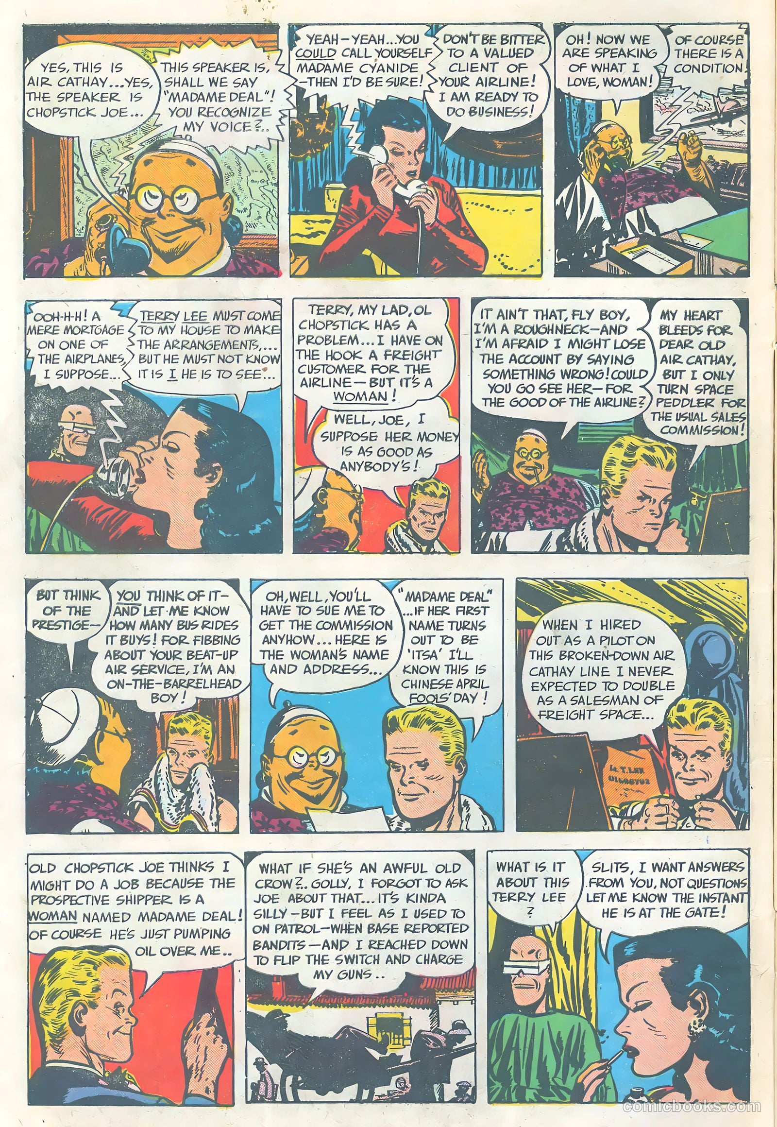 Terry and the Pirates #25 — page 10 of 36