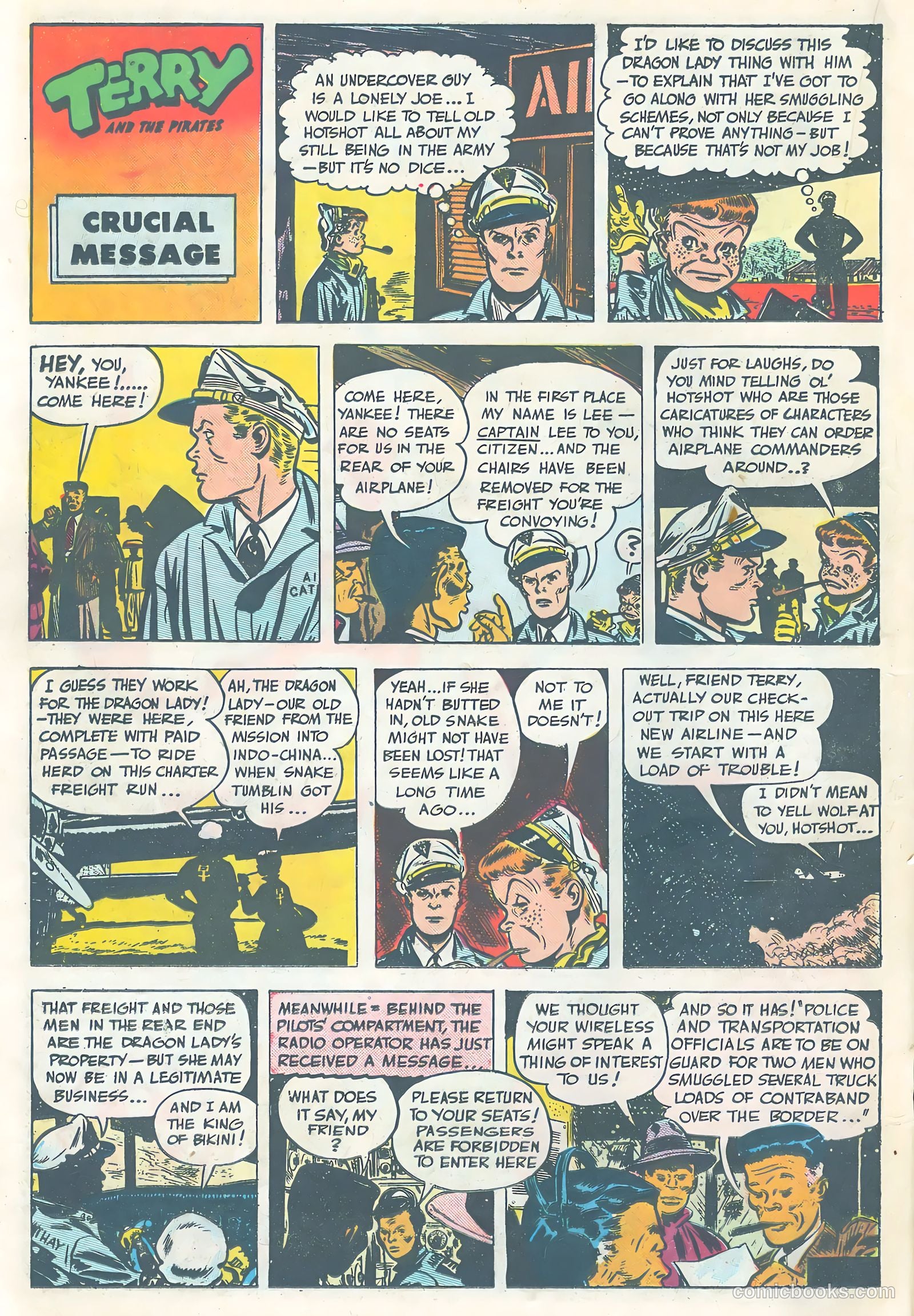 Terry and the Pirates #25 — page 18 of 36