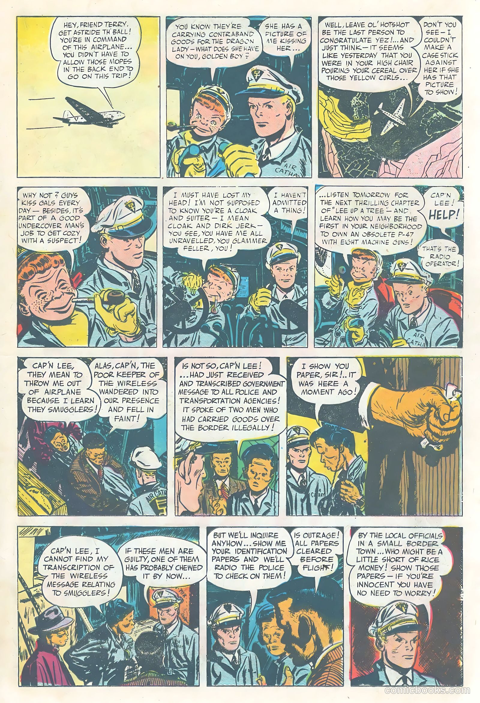 Terry and the Pirates #25 — page 19 of 36