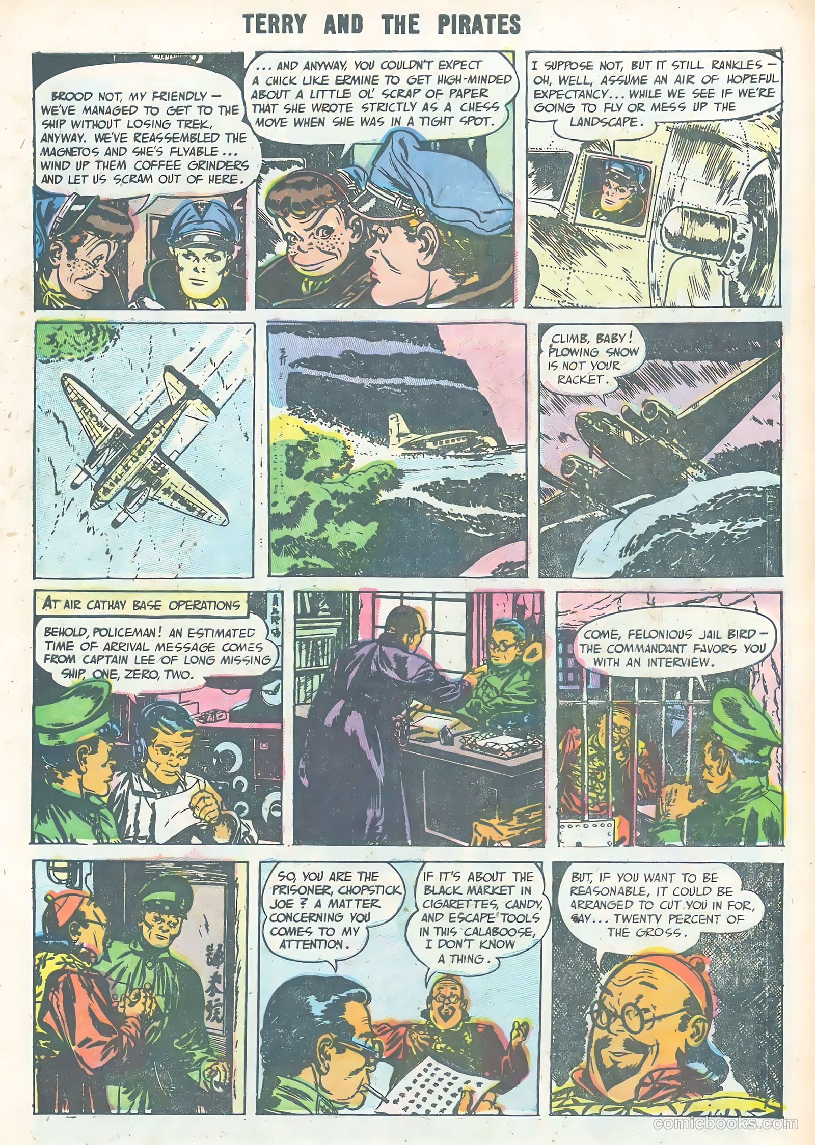 Terry and the Pirates #27 — page 9 of 36