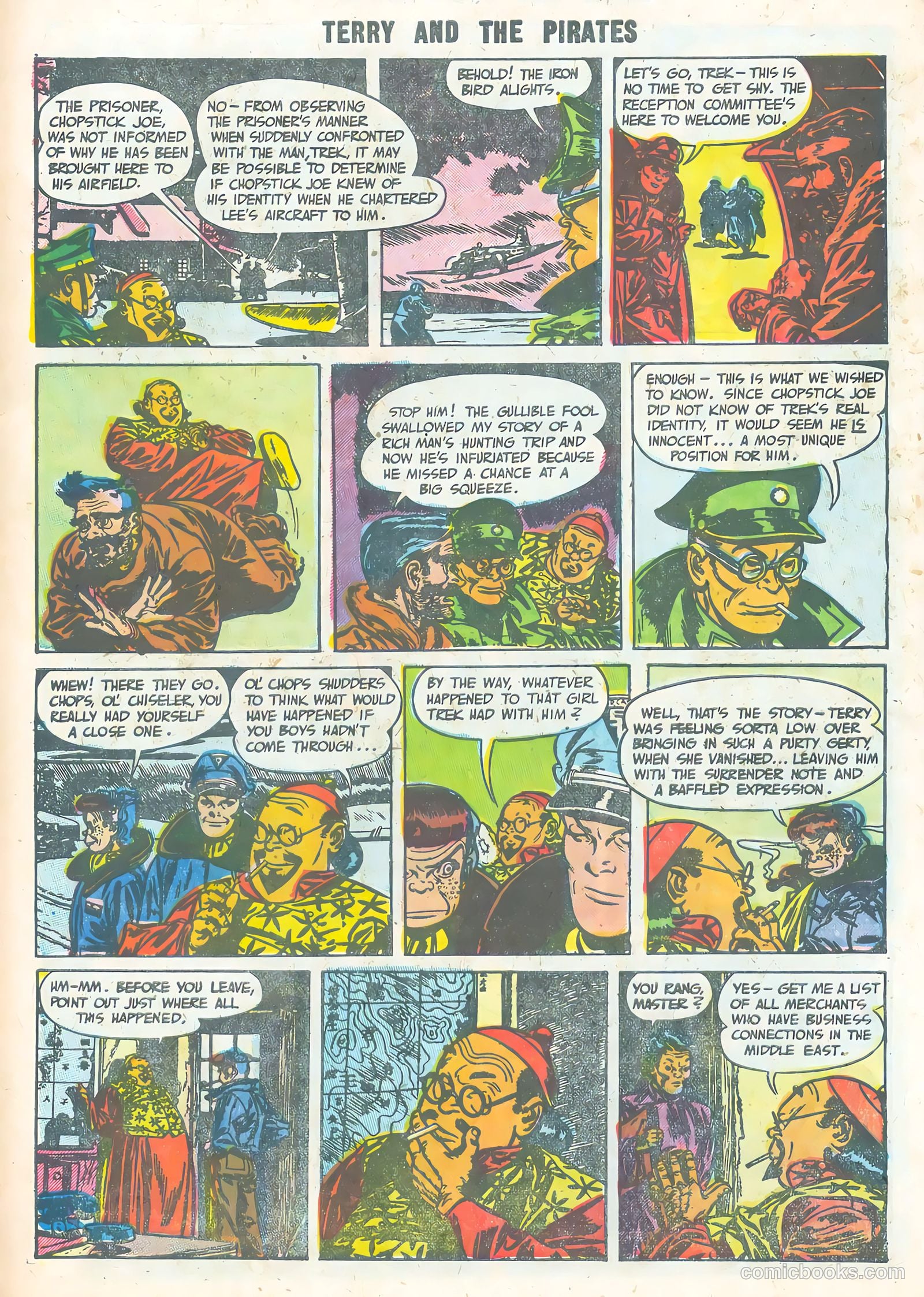 Terry and the Pirates #27 — page 10 of 36