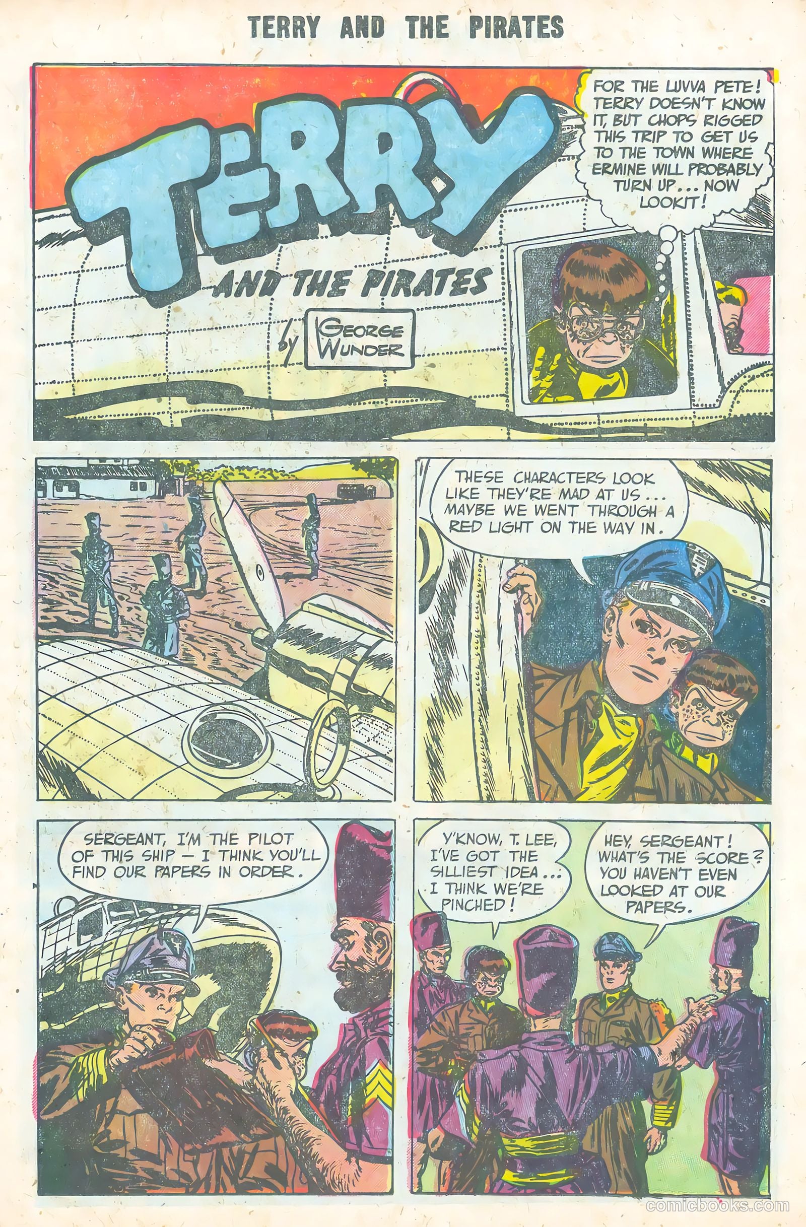 Terry and the Pirates #27 — page 15 of 36