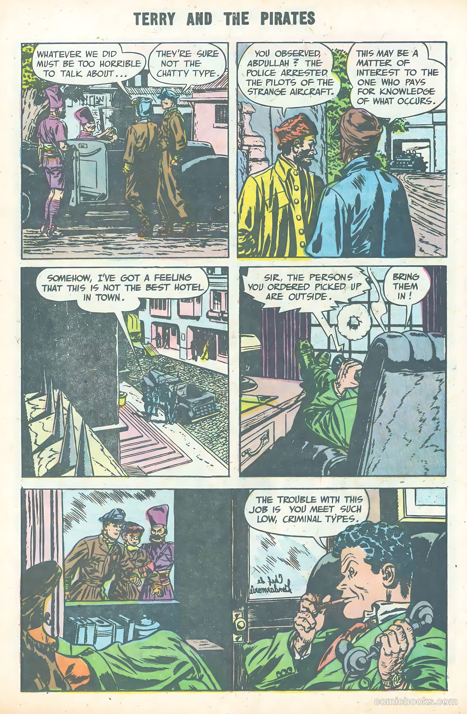 Terry and the Pirates #27 — page 16 of 36