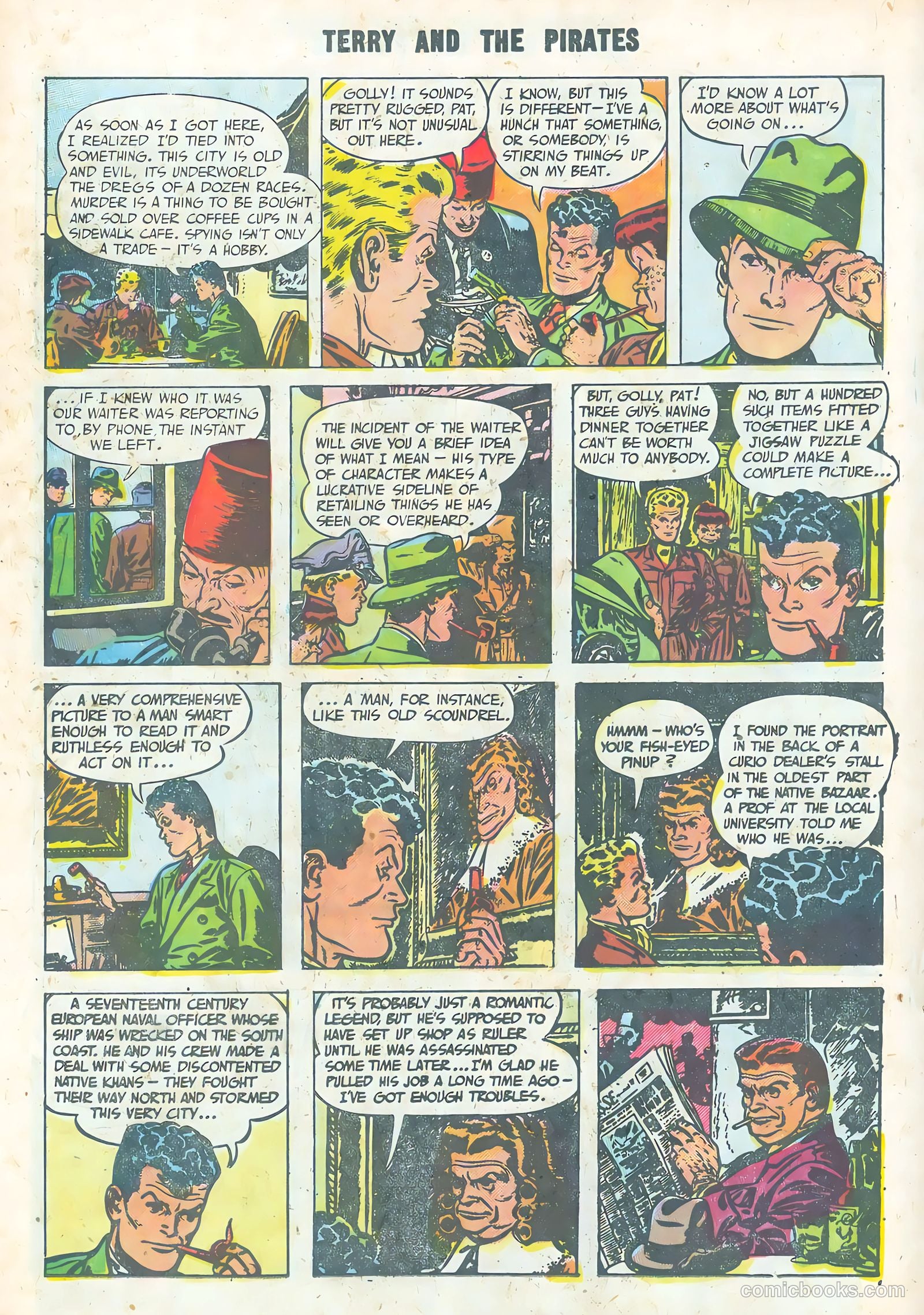 Terry and the Pirates #27 — page 18 of 36