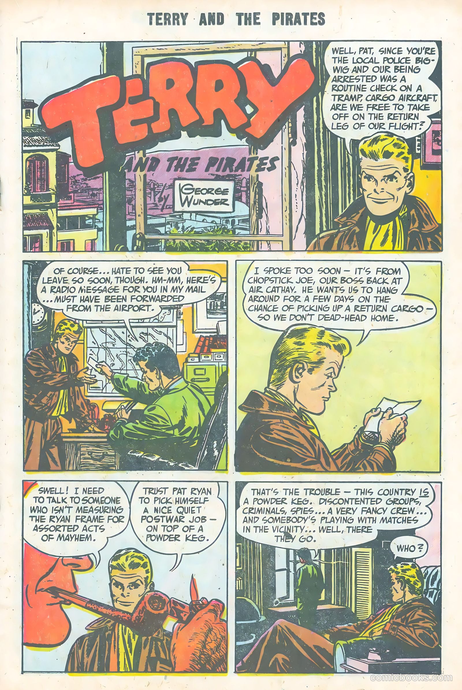 Terry and the Pirates #27 — page 19 of 36