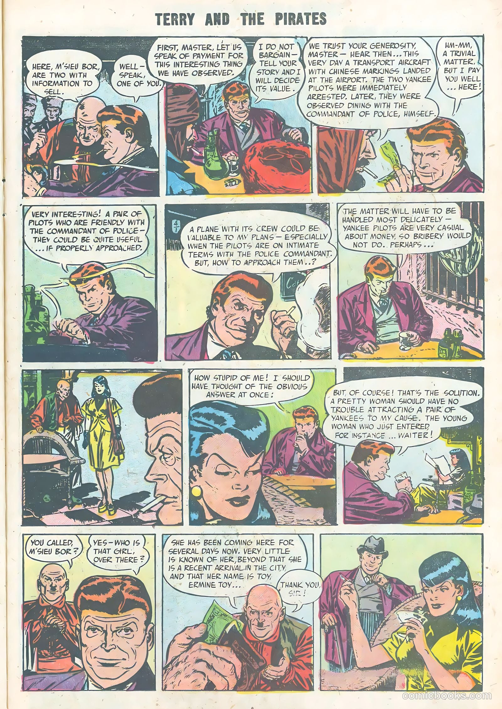 Terry and the Pirates #27 — page 21 of 36