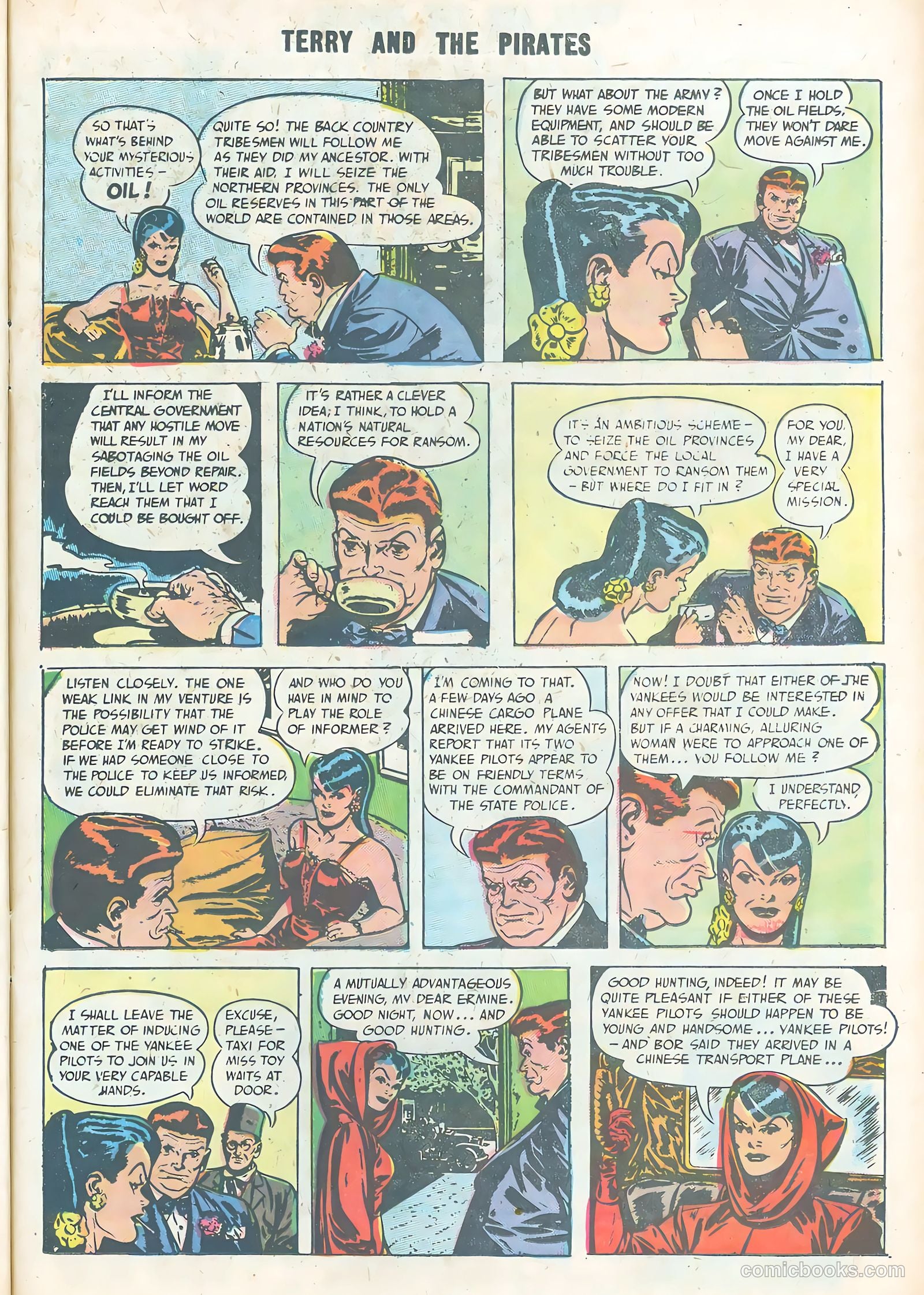 Terry and the Pirates #27 — page 25 of 36