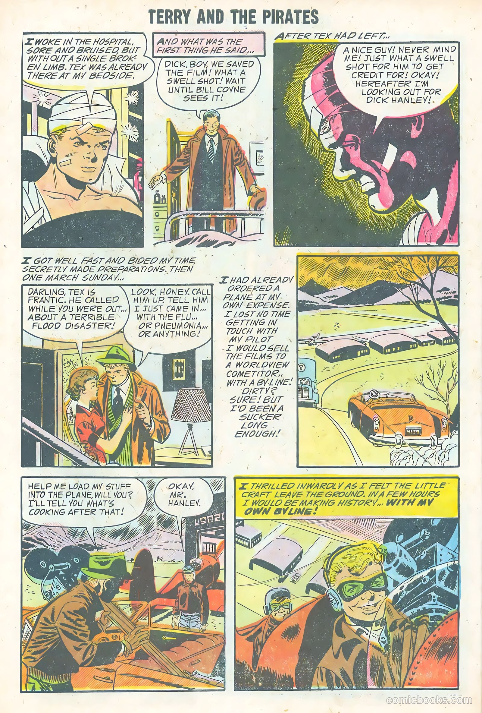 Terry and the Pirates #27 — page 30 of 36