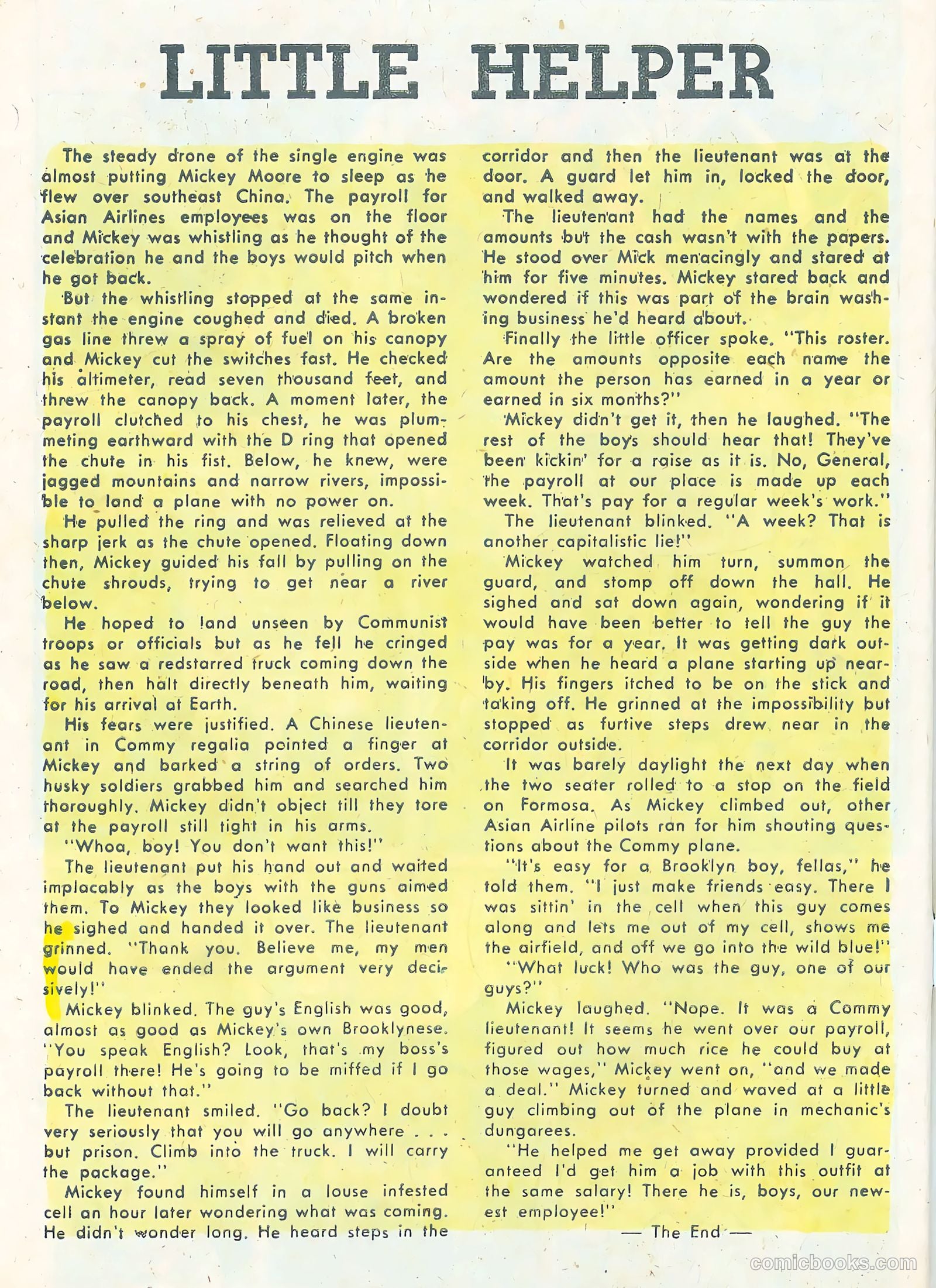 Terry and the Pirates #27 — page 34 of 36