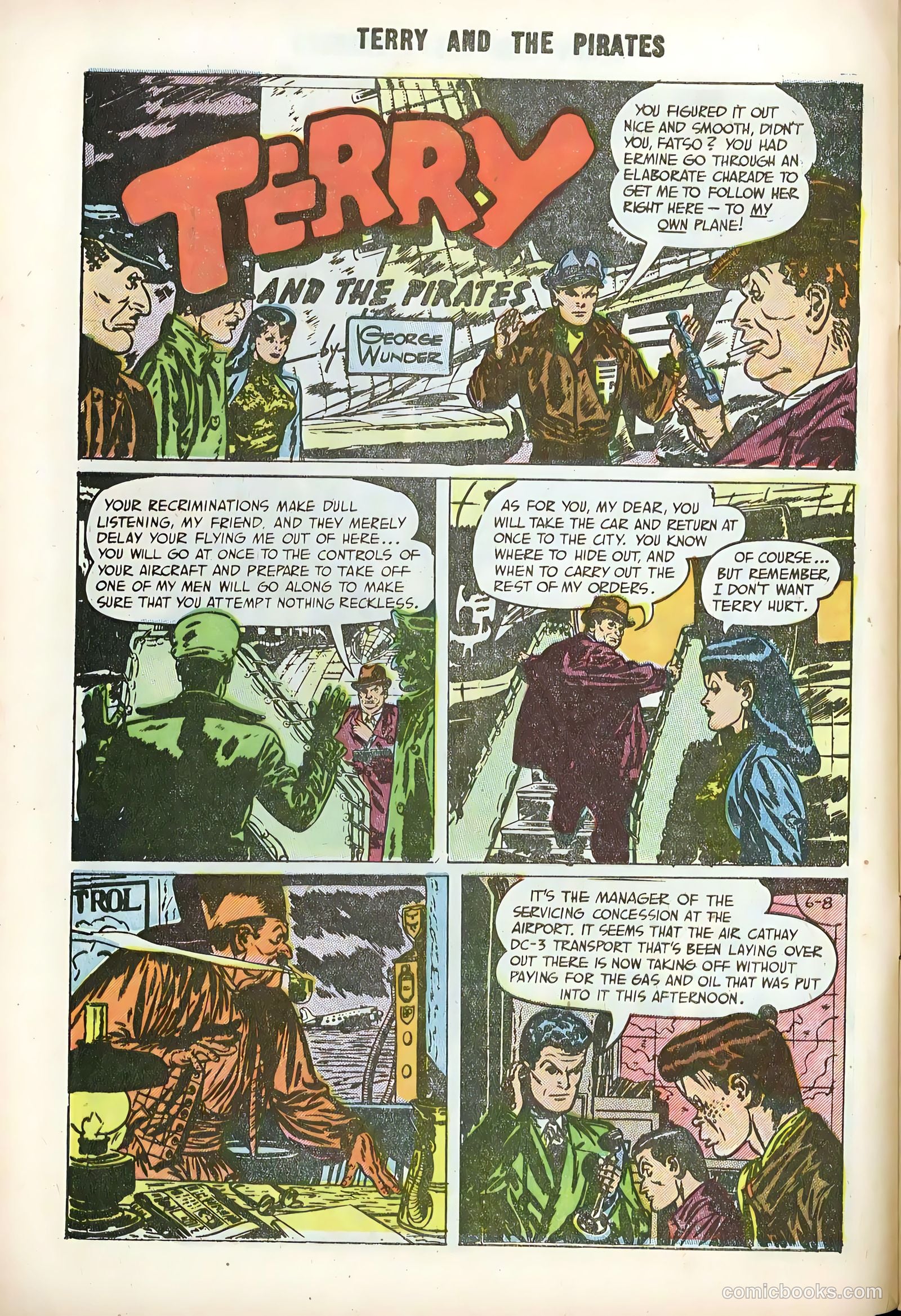 Terry and the Pirates #28 — page 8 of 36