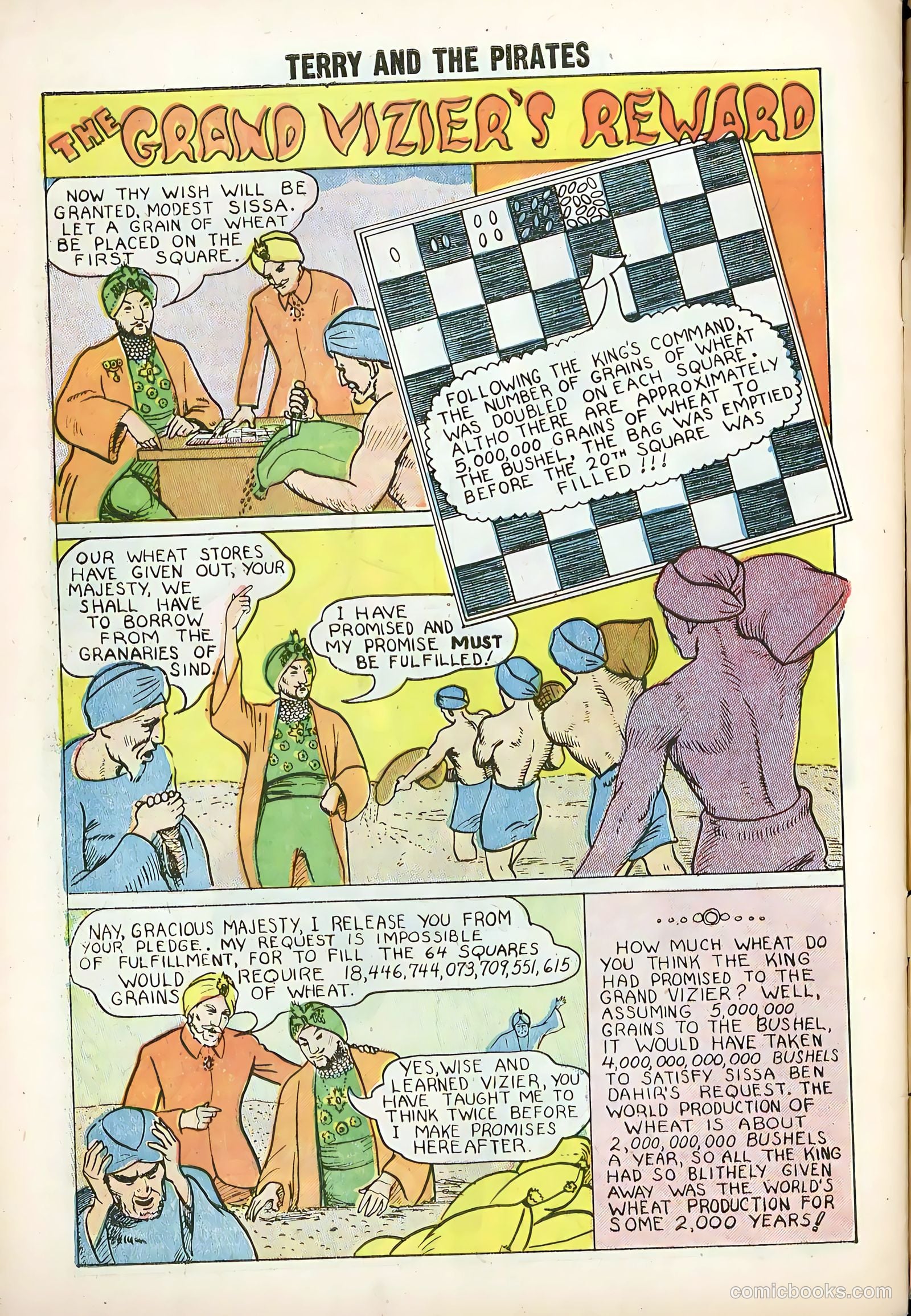 Terry and the Pirates #28 — page 34 of 36