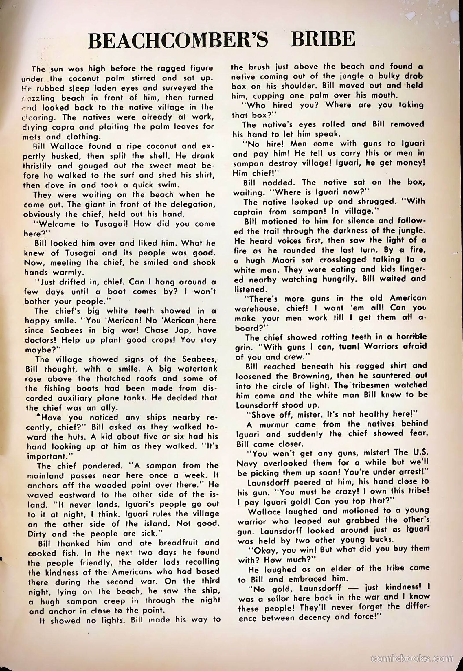 Terry and the Pirates #28 — page 35 of 36
