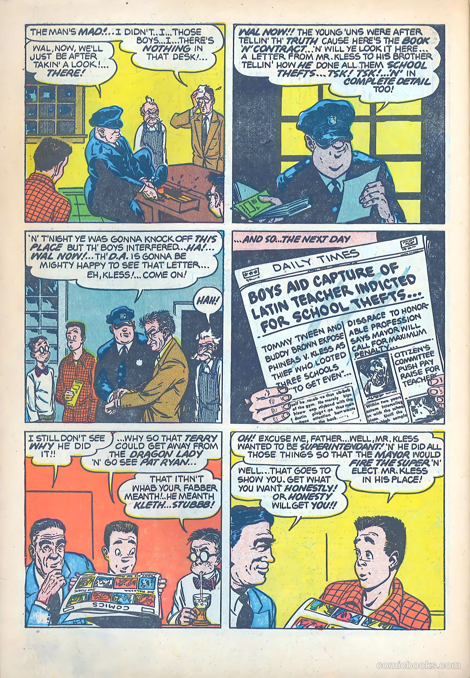 Terry and the Pirates #9 — page 44 of 52