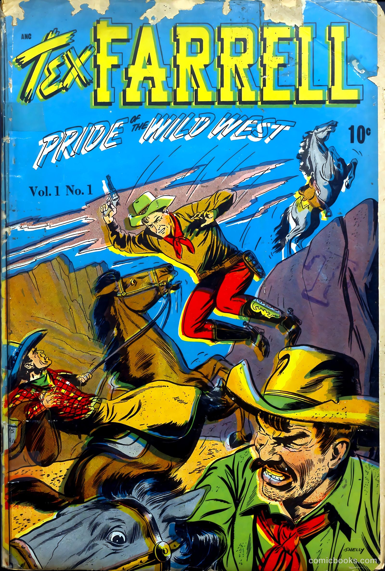 Tex Farrell #1 — page 1 of 36