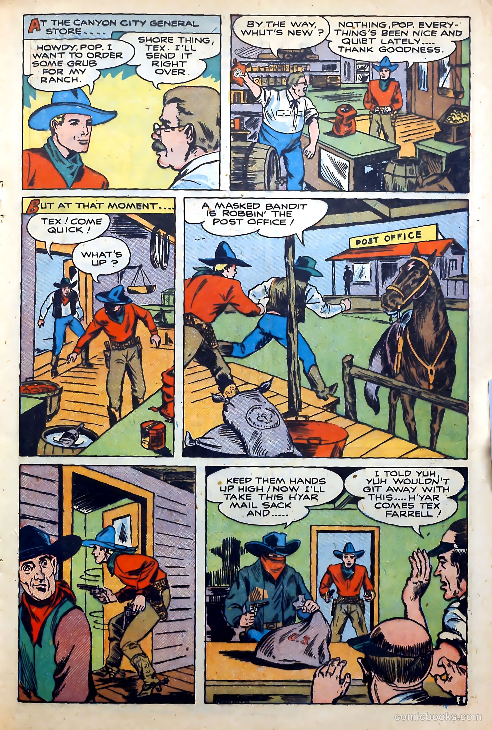 Tex Farrell #1 — page 17 of 36