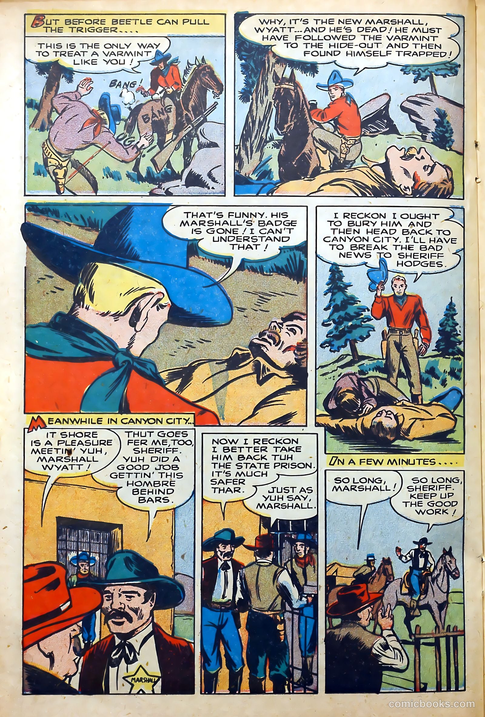 Tex Farrell #1 — page 22 of 36