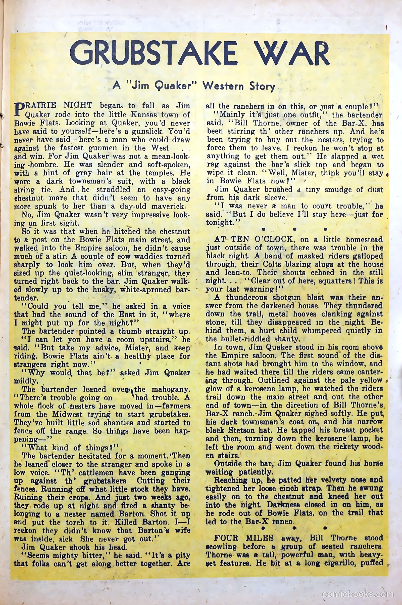 Tex Farrell #1 — page 25 of 36
